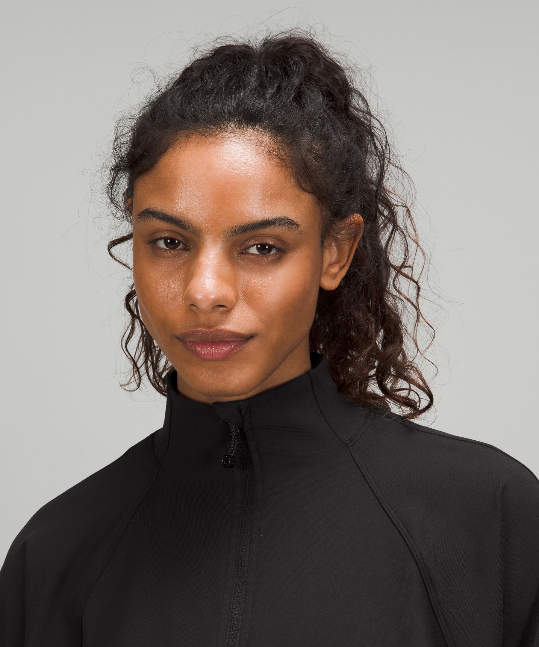 lululemon athletica Ready To Rulu Half-zip Pullover in Black