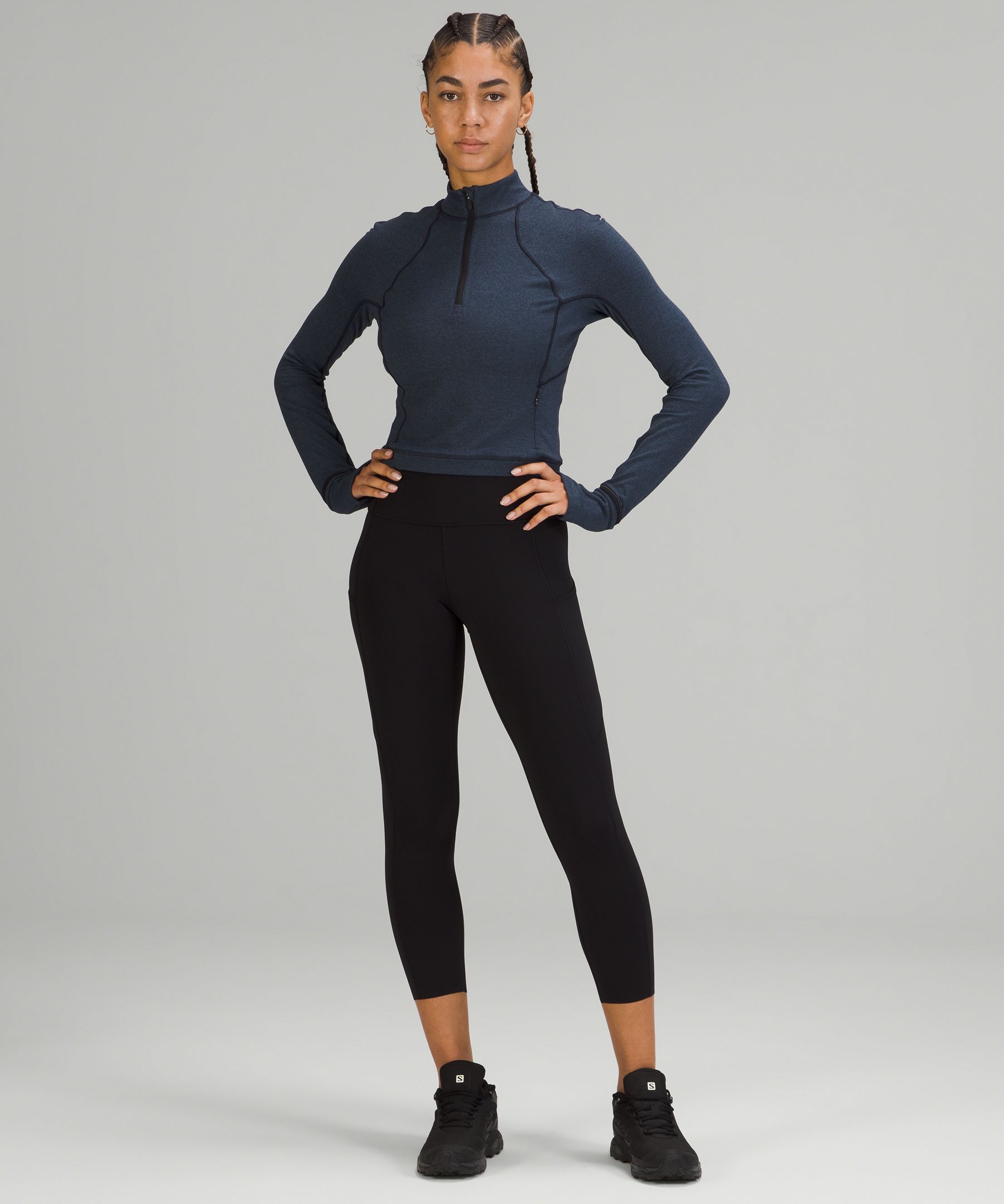 Lululemon It's Rulu Run Half-Zip Red Size 6 - $37 (65% Off Retail