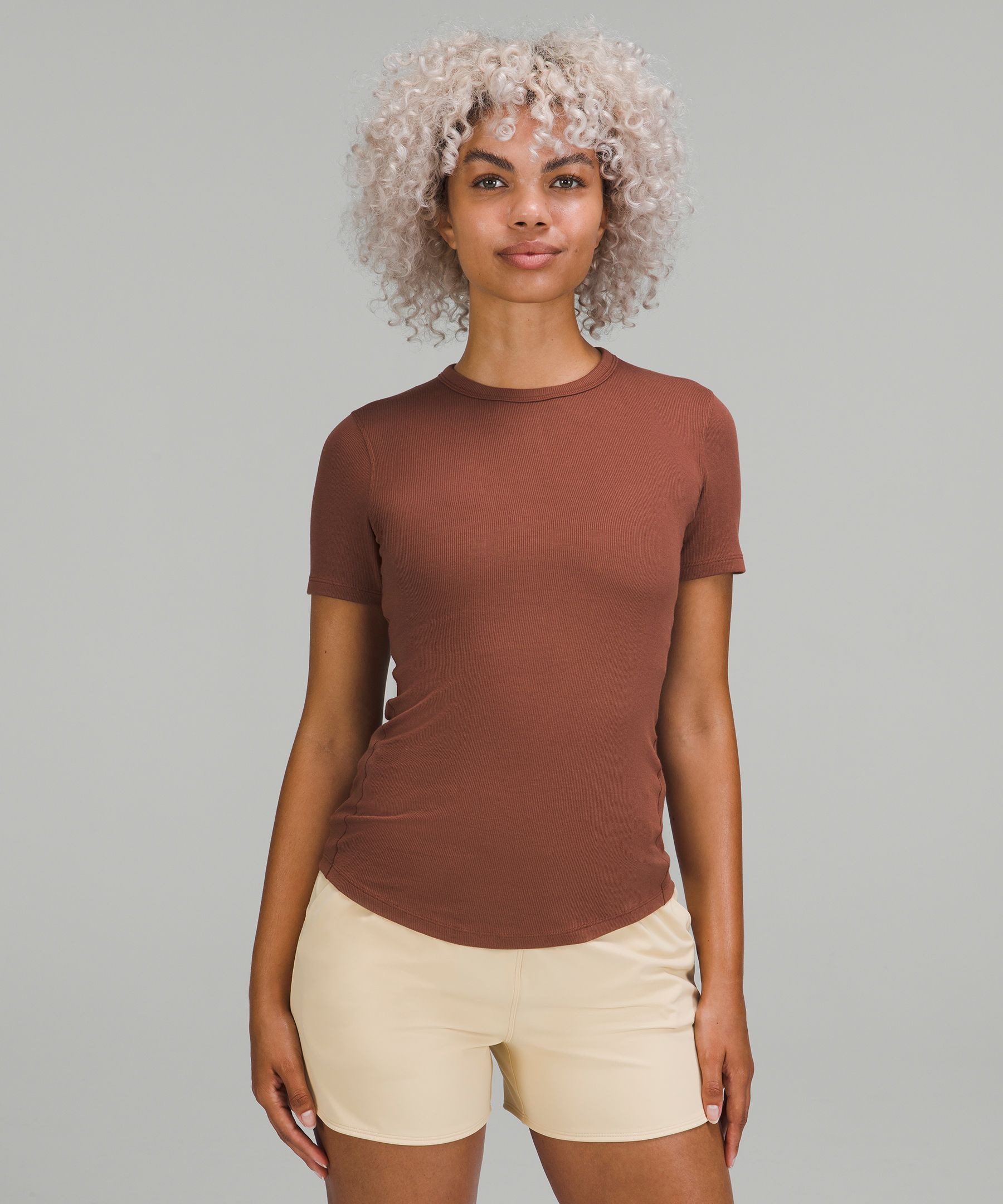 Lululemon Hold Tight Short Sleeve Shirt In Ancient Copper