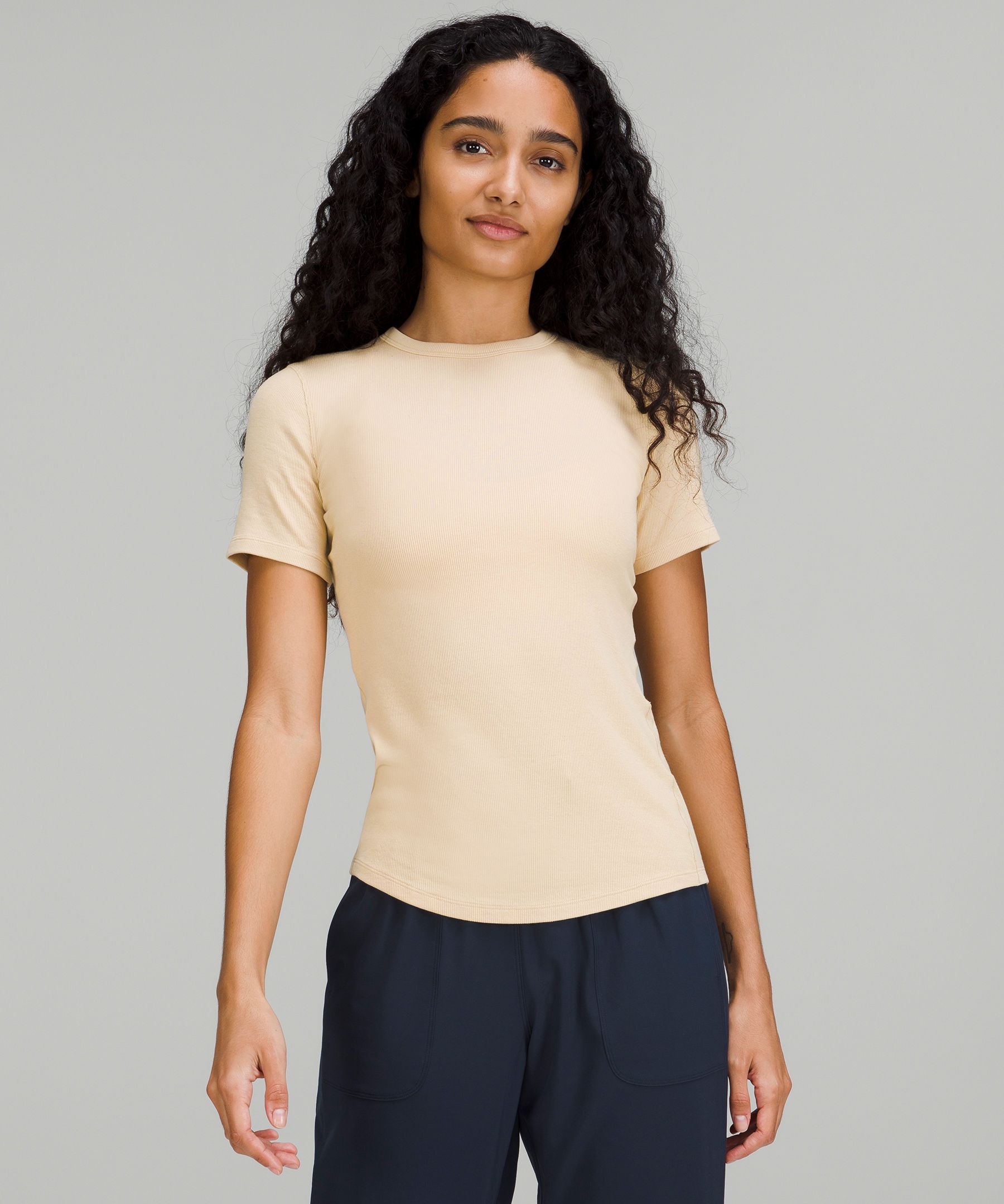 Lululemon Hold Tight Short Sleeve Shirt In Prosecco