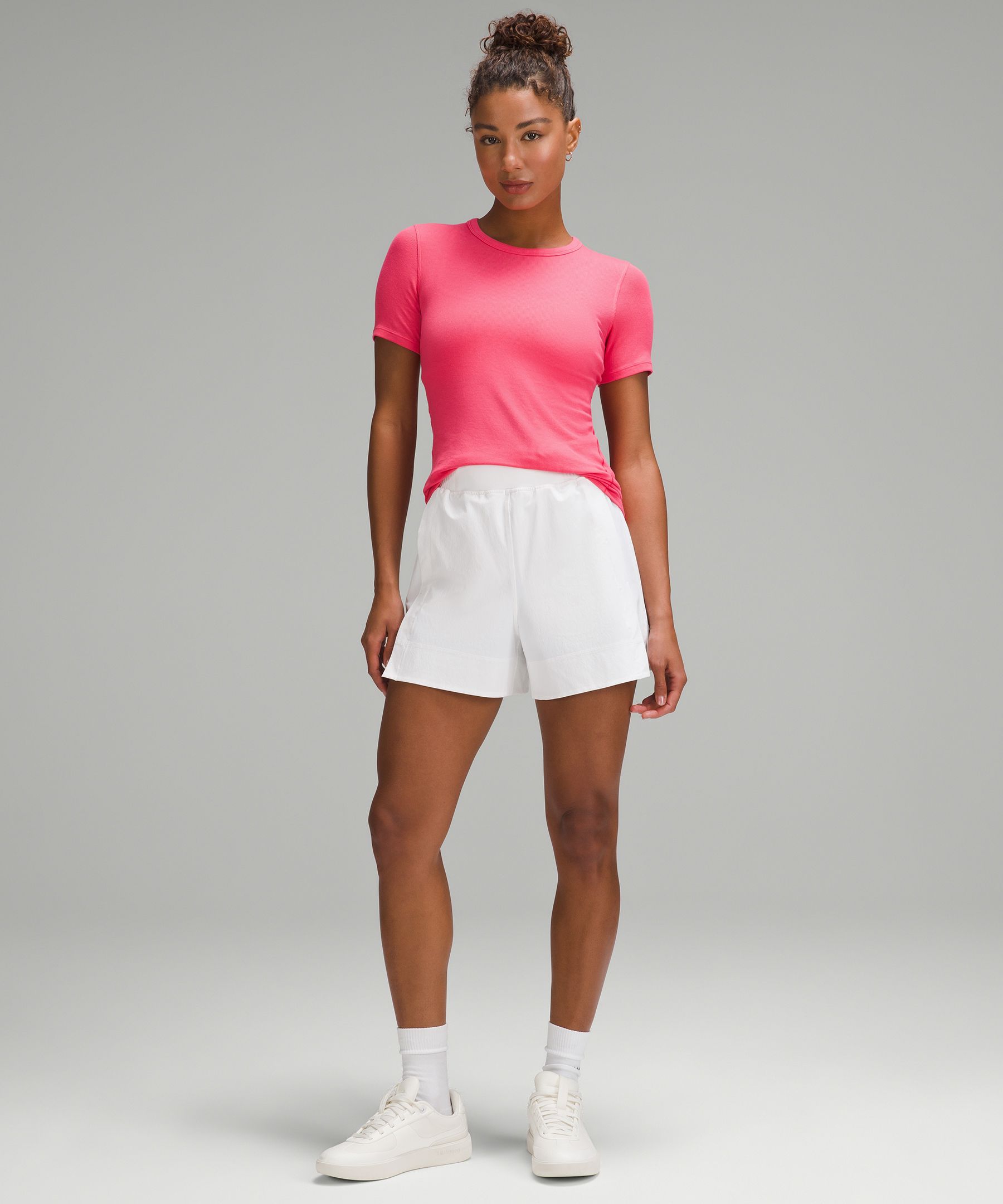 Shop Lululemon Hold Tight Short-sleeve Shirt