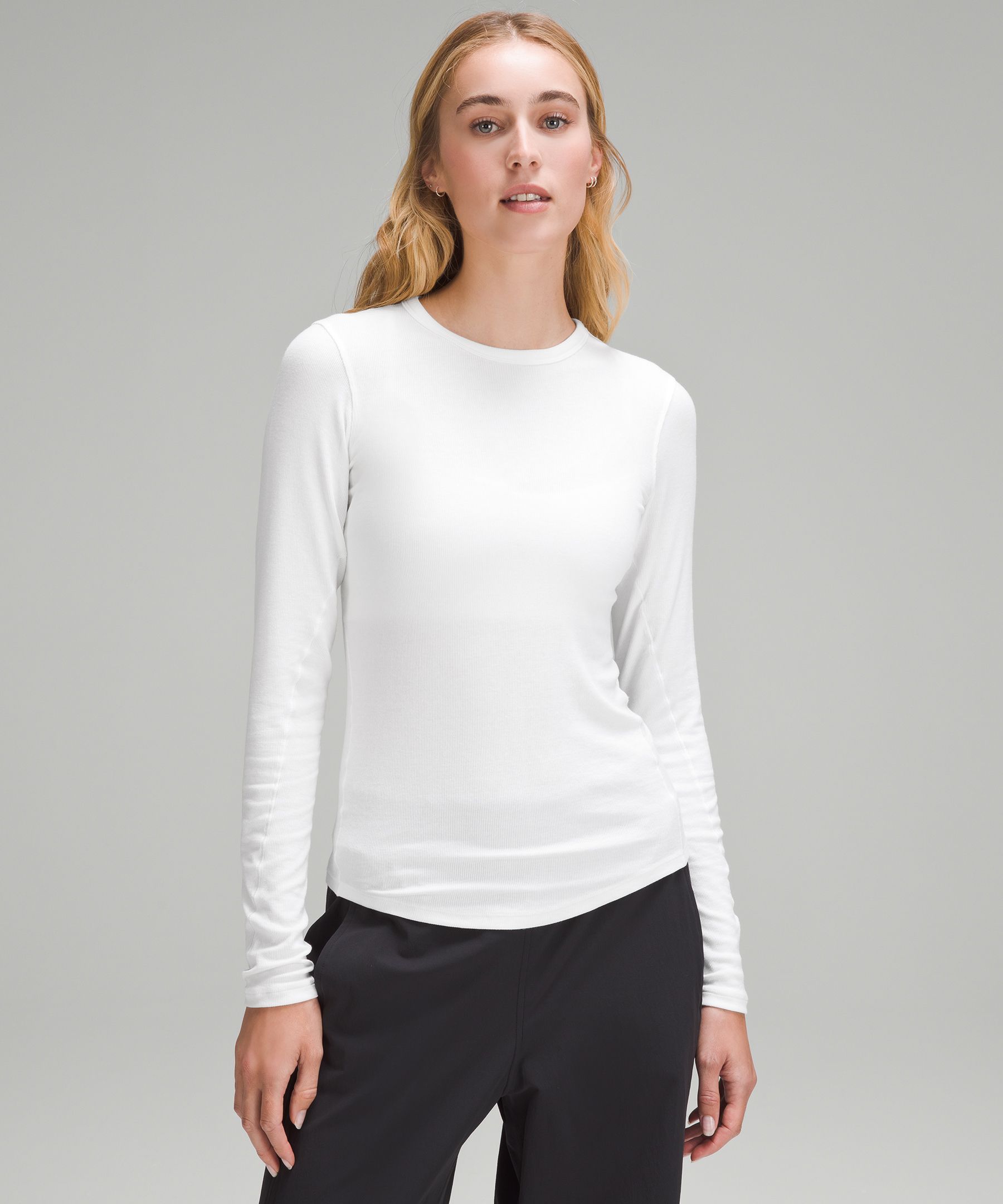 Women's Long Sleeve White Shirts