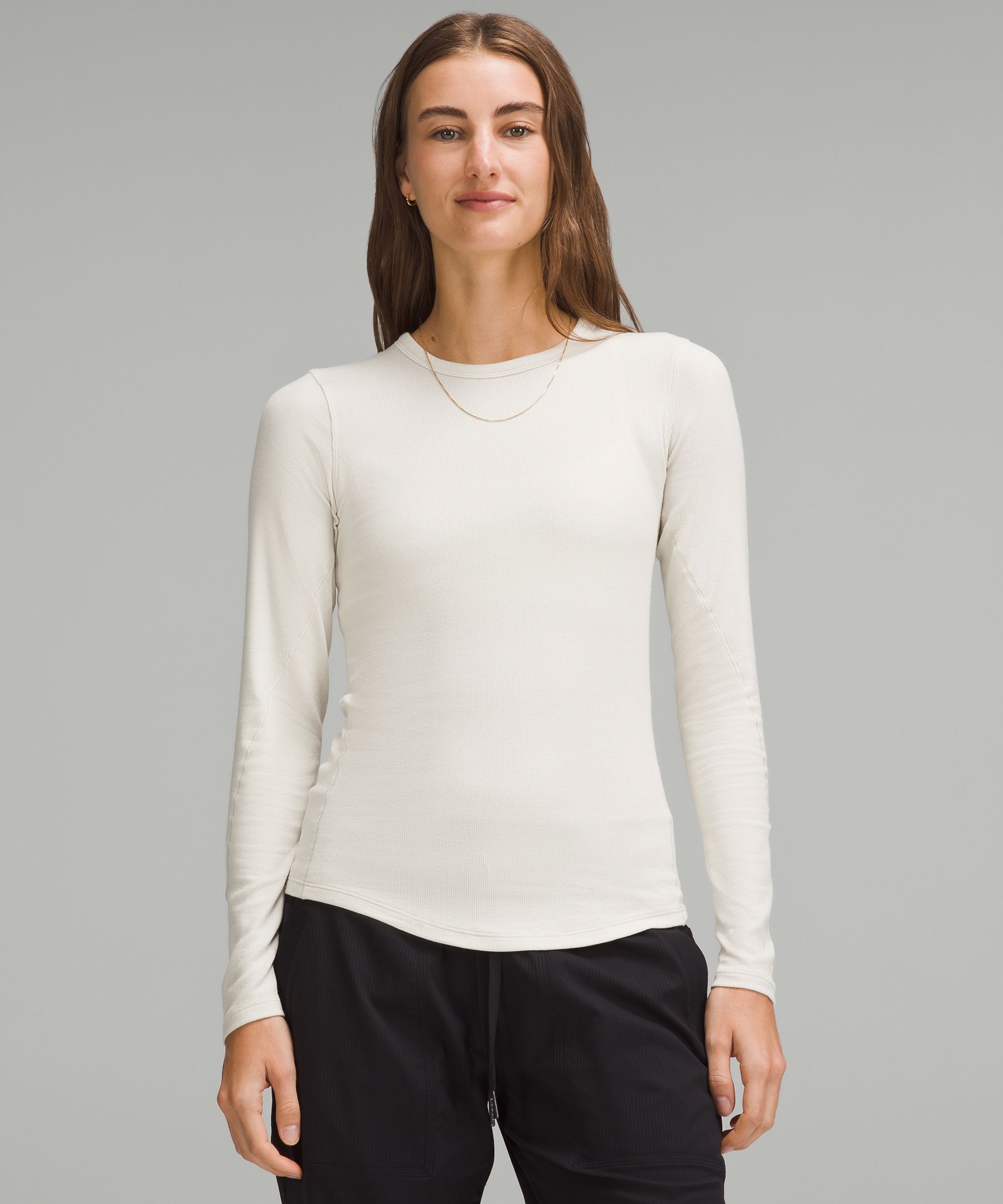 lululemon athletica Hold Tight Long-sleeve Shirt in Black