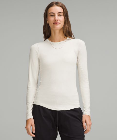 Женская рубашка Lululemon Hold Tight с длинным рукавом