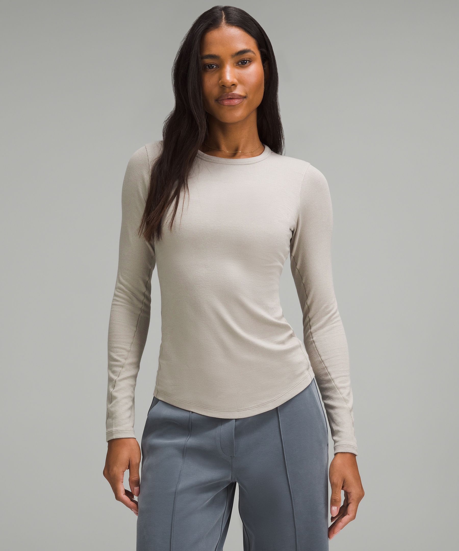 Lululemon athletica Hold Tight Long-Sleeve Shirt, Women's Long Sleeve  Shirts