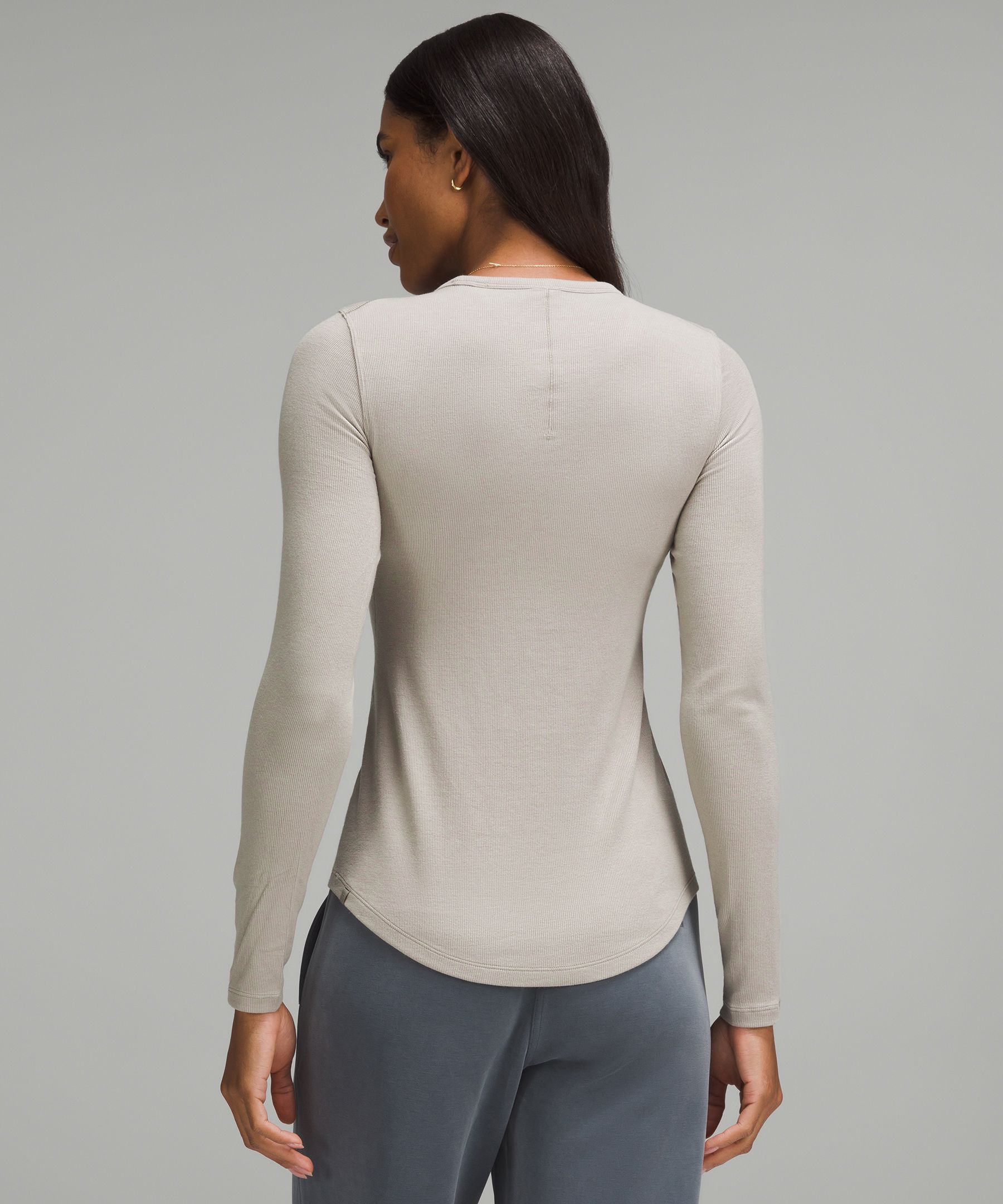 🍂Fall Fit-Hold Tight Long Sleeve Natural Ivory (4) had it cropped