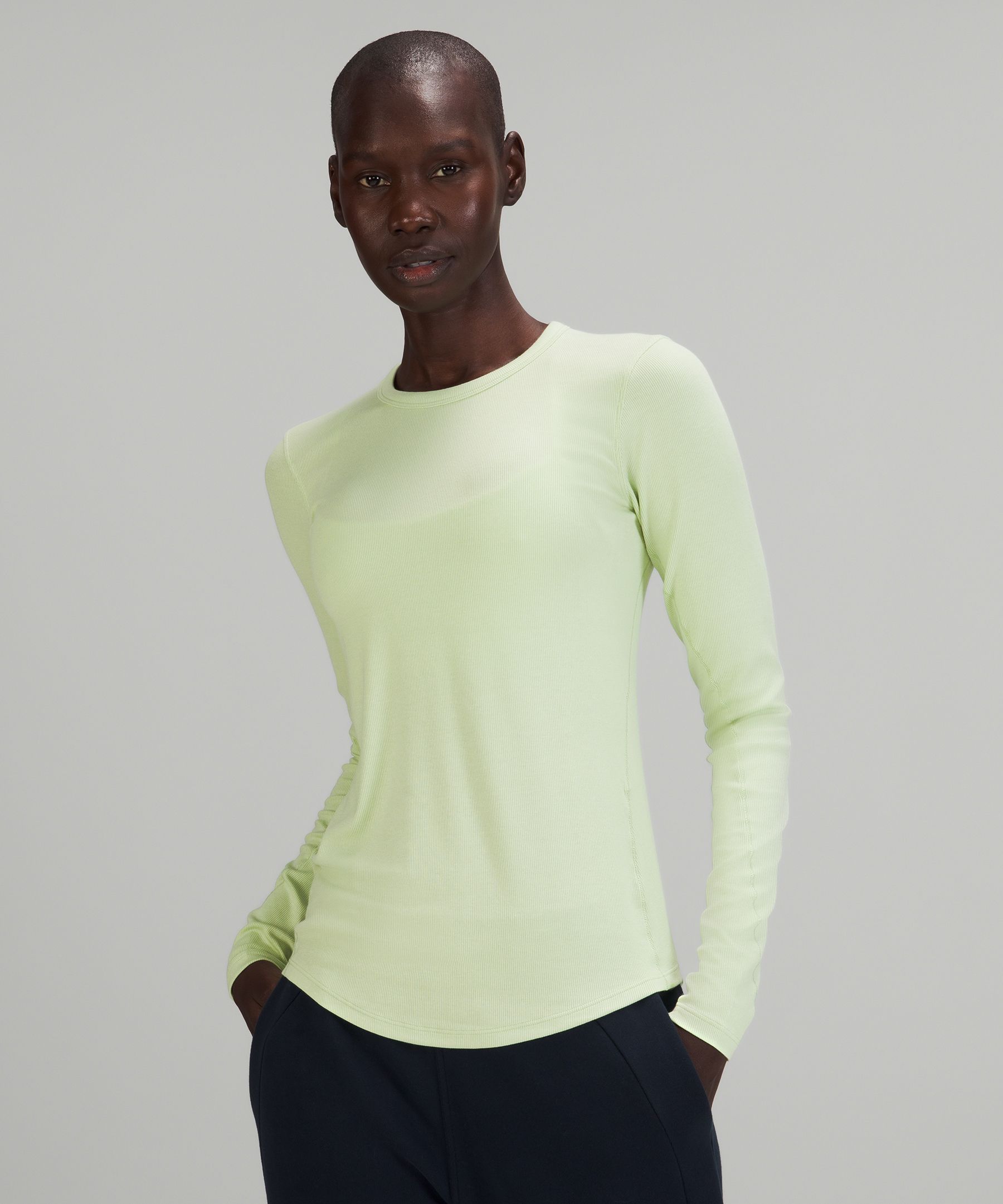 Lululemon Hold Tight Long-Sleeve Shirt - Blue Nile - lulu fanatics