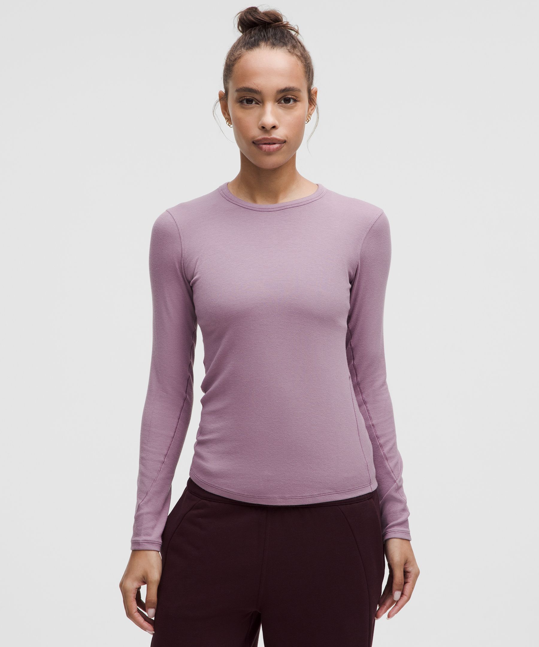 Hold Tight Long-Sleeve Shirt - Purple