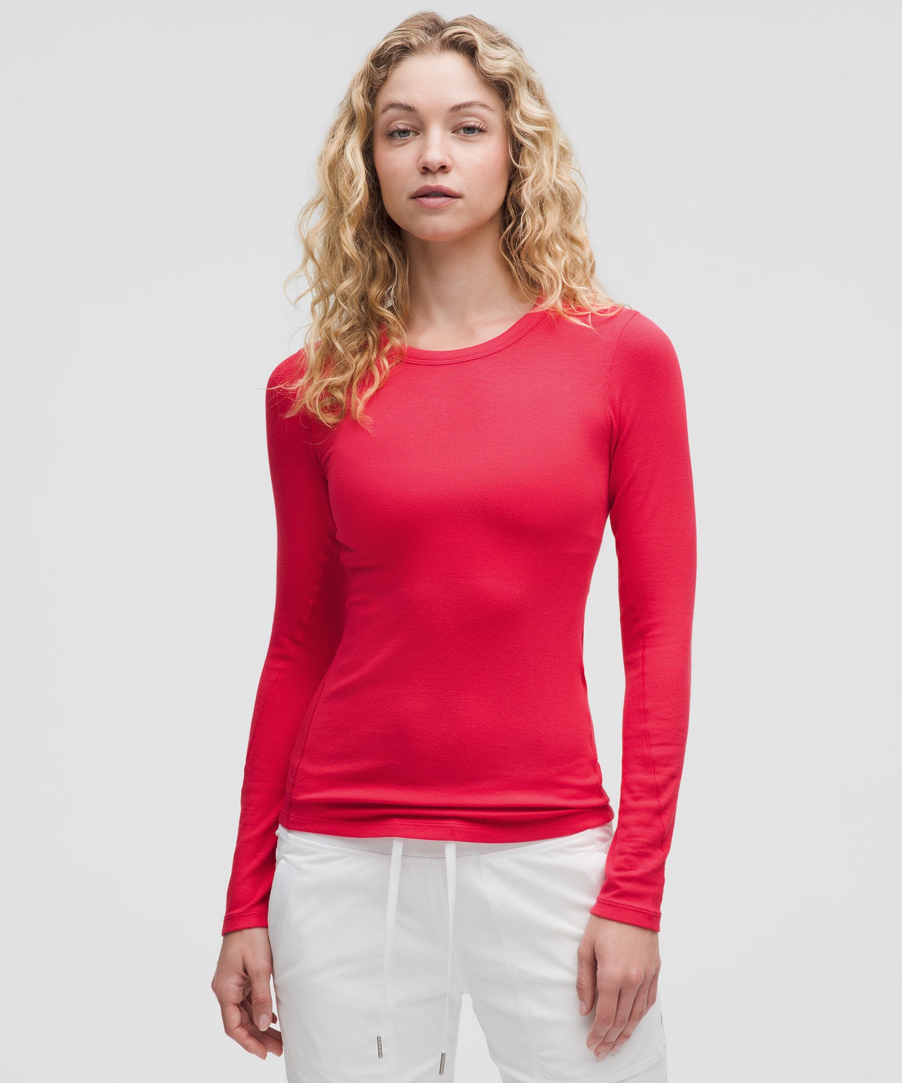 Hold Tight Long-Sleeve Shirt - Red