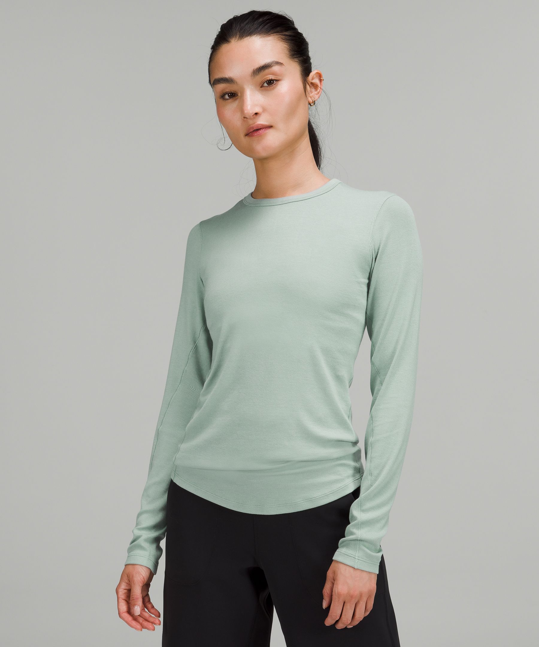 Lululemon athletica Hold Tight Long-Sleeve Shirt, Women's Long Sleeve  Shirts