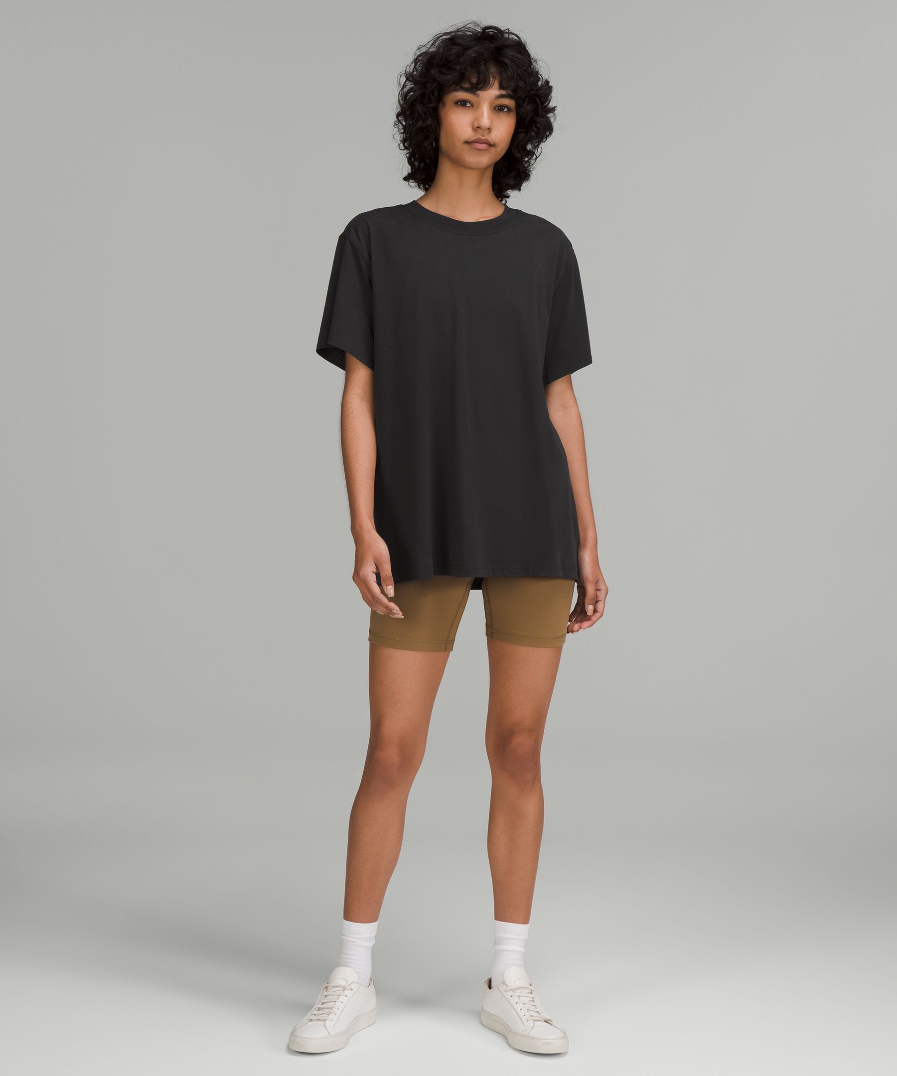 Lululemon All Yours Cotton T-shirt In Water Drop