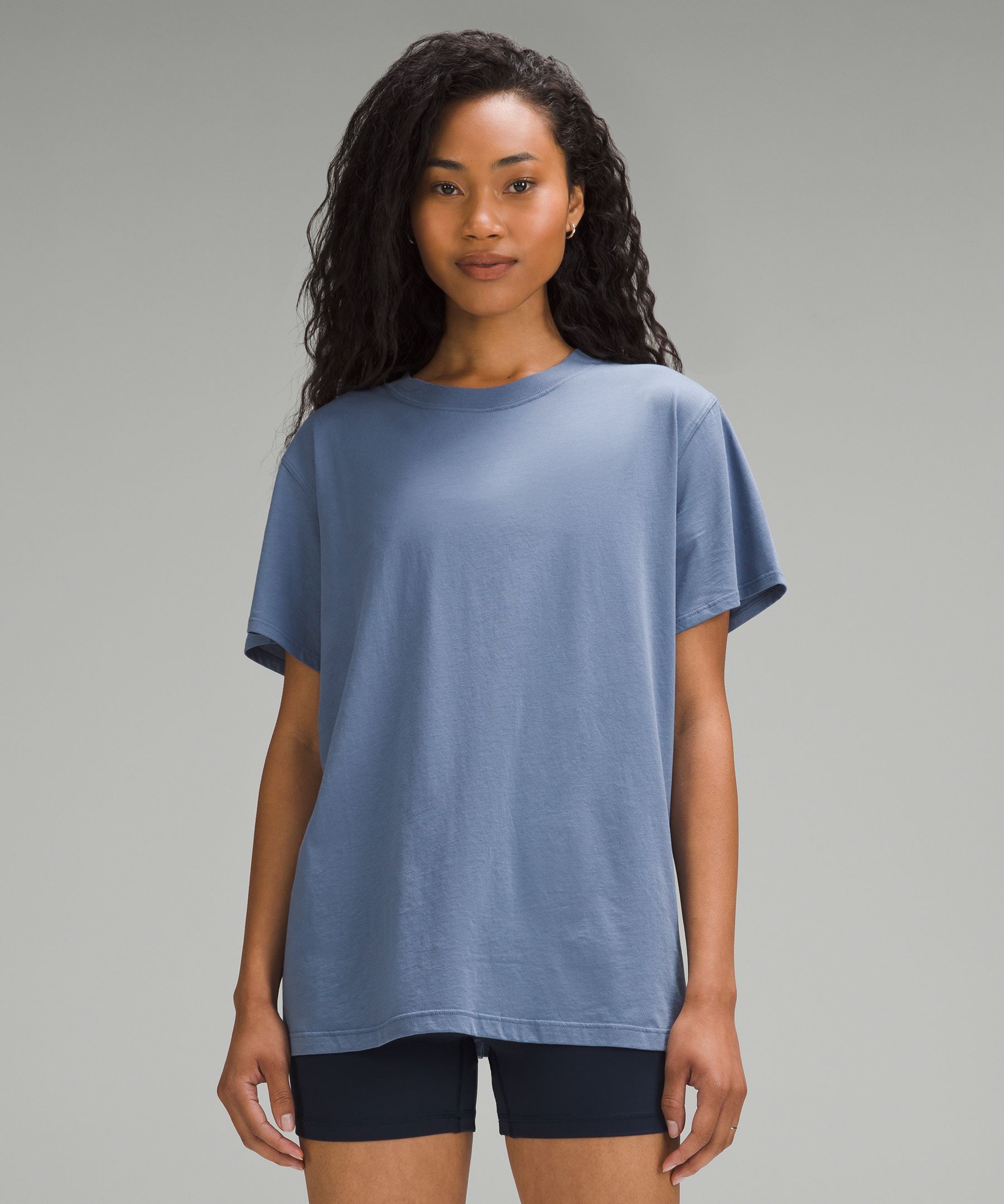 Blue t shirt women's hotsell