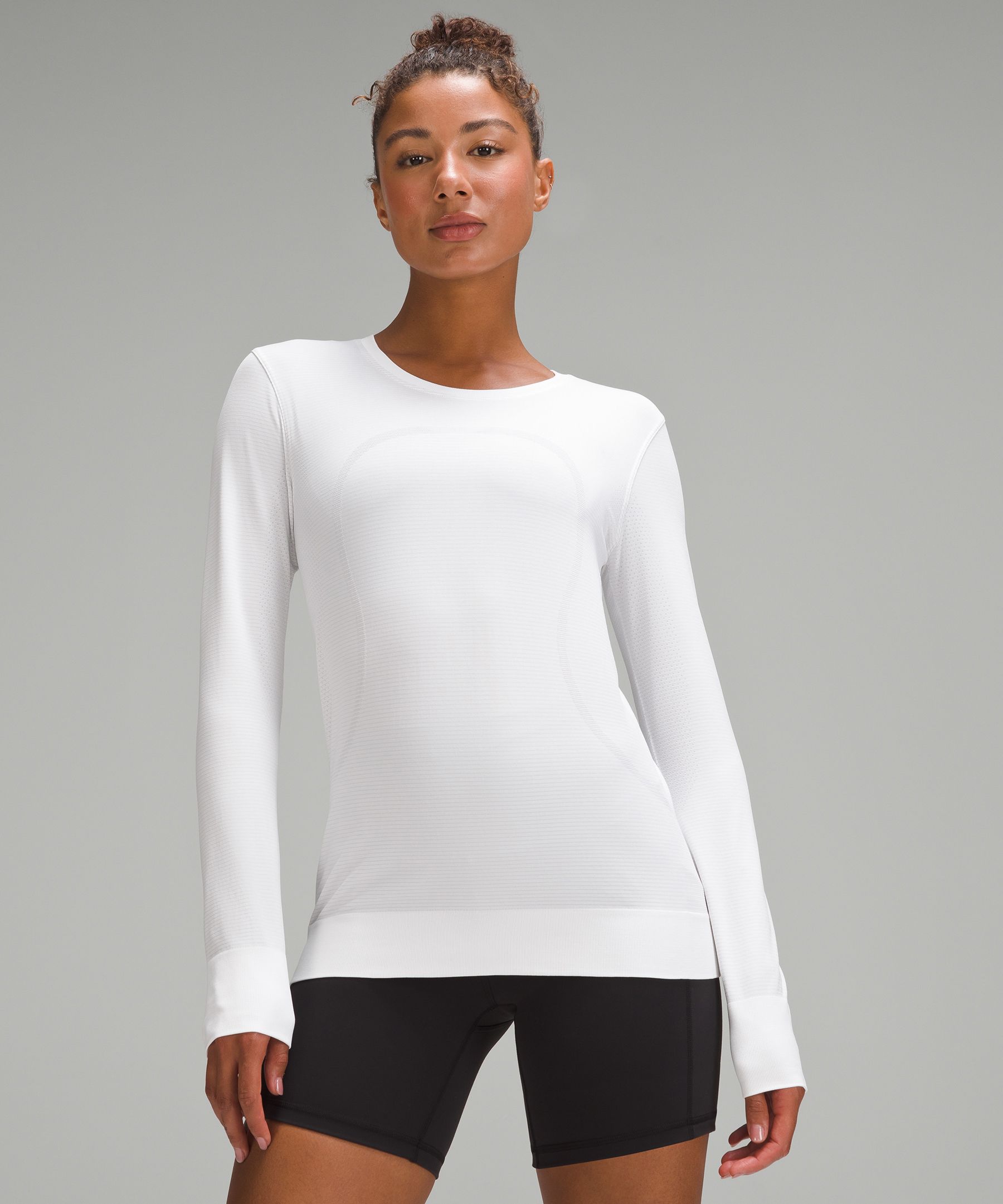 Swiftly Relaxed Long-Sleeve Shirt | Women's Long Sleeve Shirts 