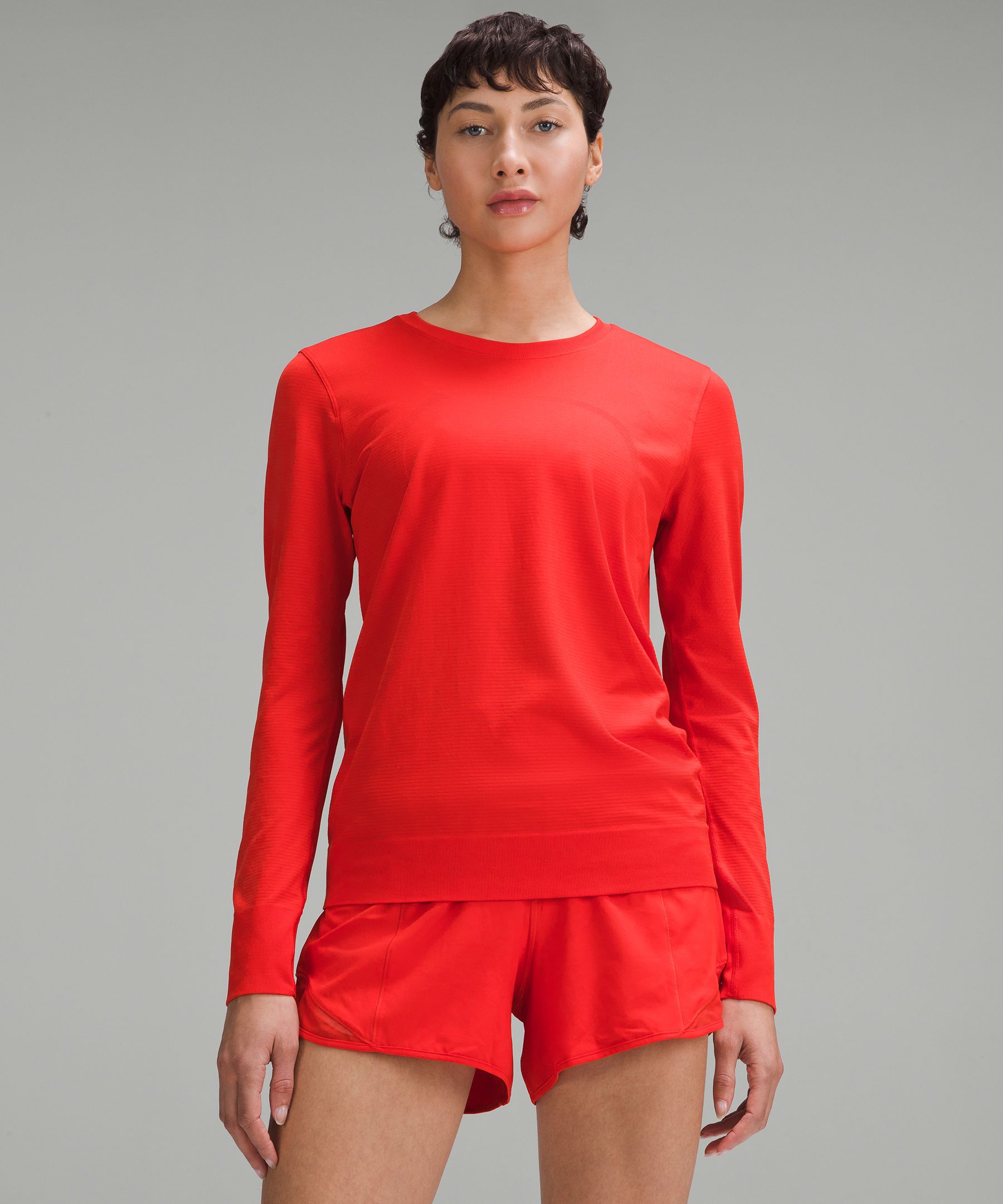 Lululemon athletica Swiftly Tech Cropped Long-Sleeve Shirt 2.0