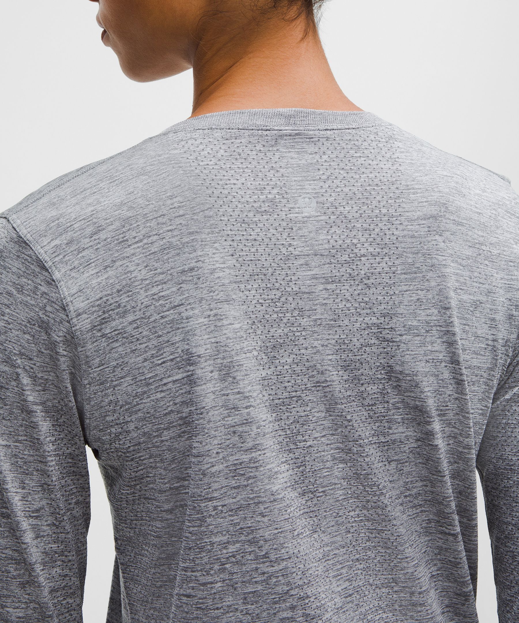 Shop Lululemon Swiftly Relaxed Long-sleeve Shirt Hip Length