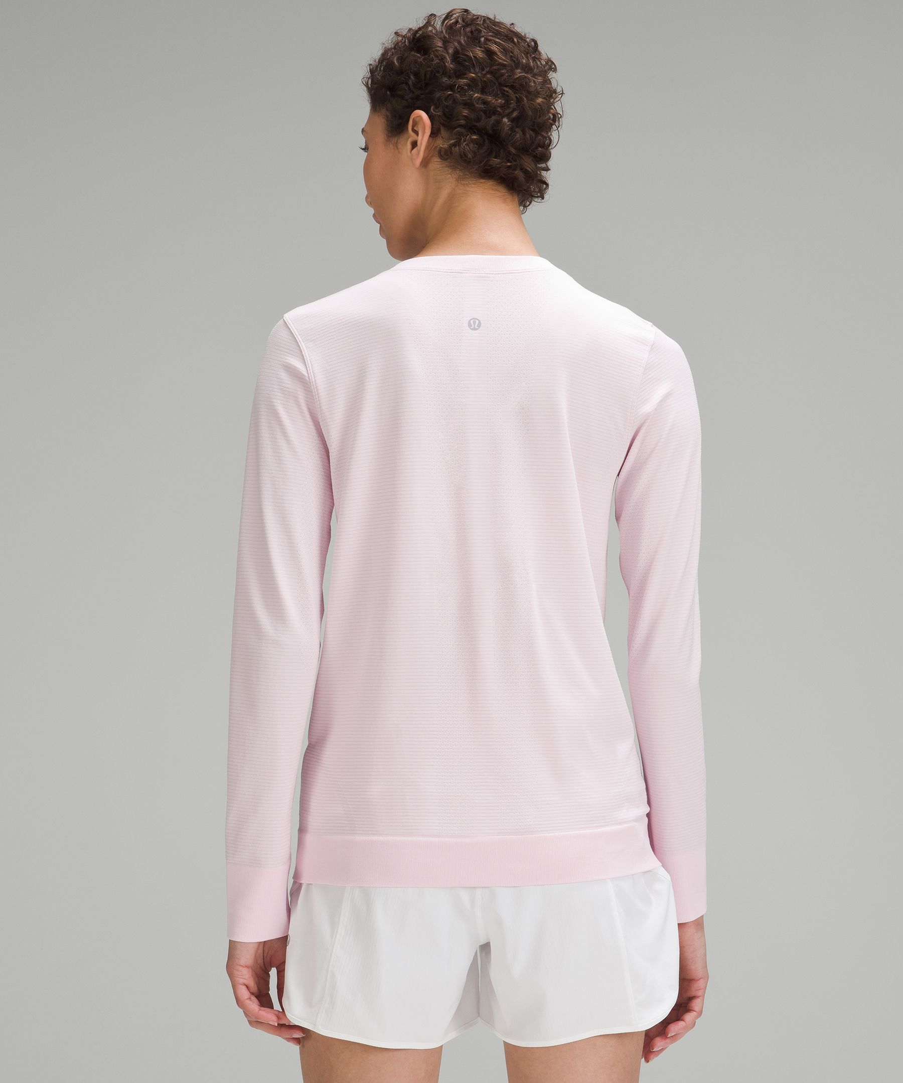 Lululemon Training Swiftly Relaxed Long-Sleeve Shirt - Pink - Size 6