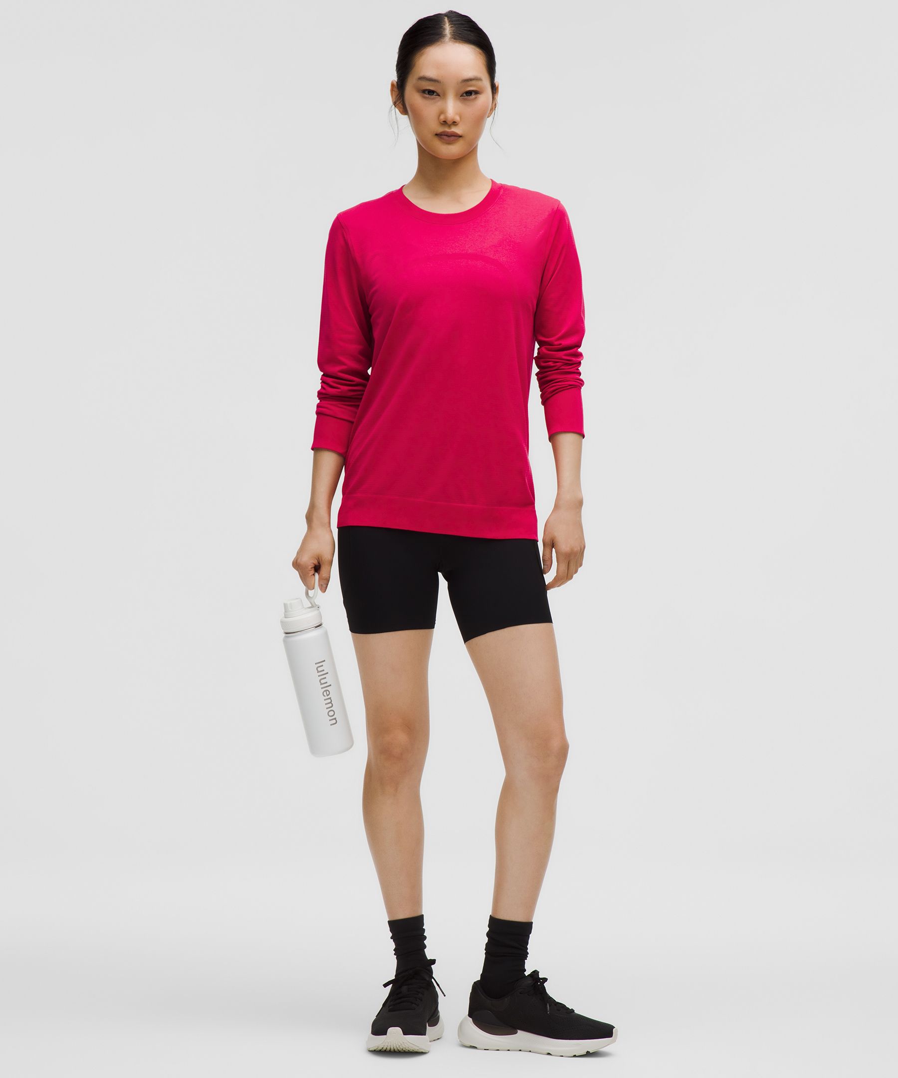 ルルレモン☆シームレス・ゆったり 長袖 Swiftly Relaxed-Fit lululemon Swiftly Relaxed Long-Sleeve Shirt Hip Length