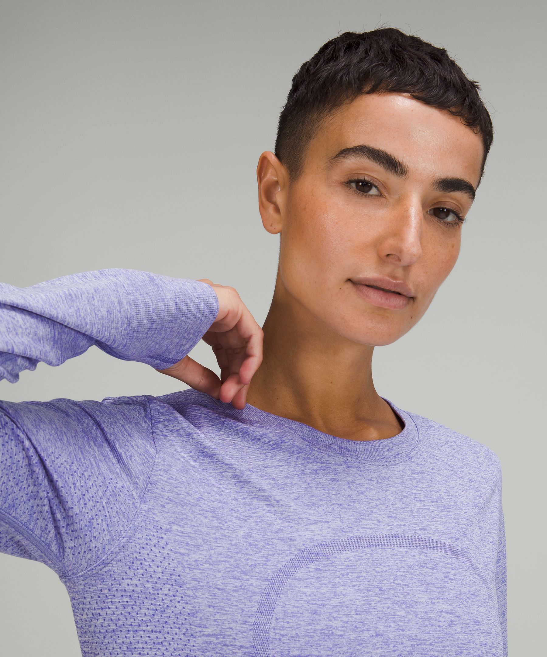 Lululemon Swiftly Relaxed Long-Sleeve Shirt - Strata Wave Chambray