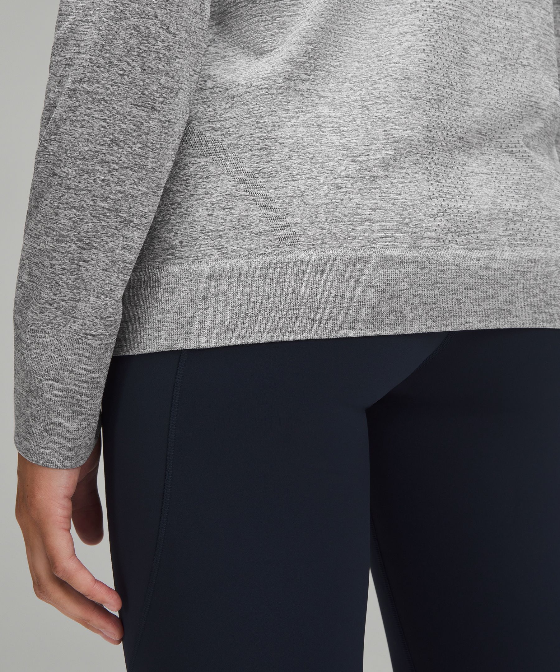 Shop Lululemon Swiftly Relaxed Long-sleeve Shirt