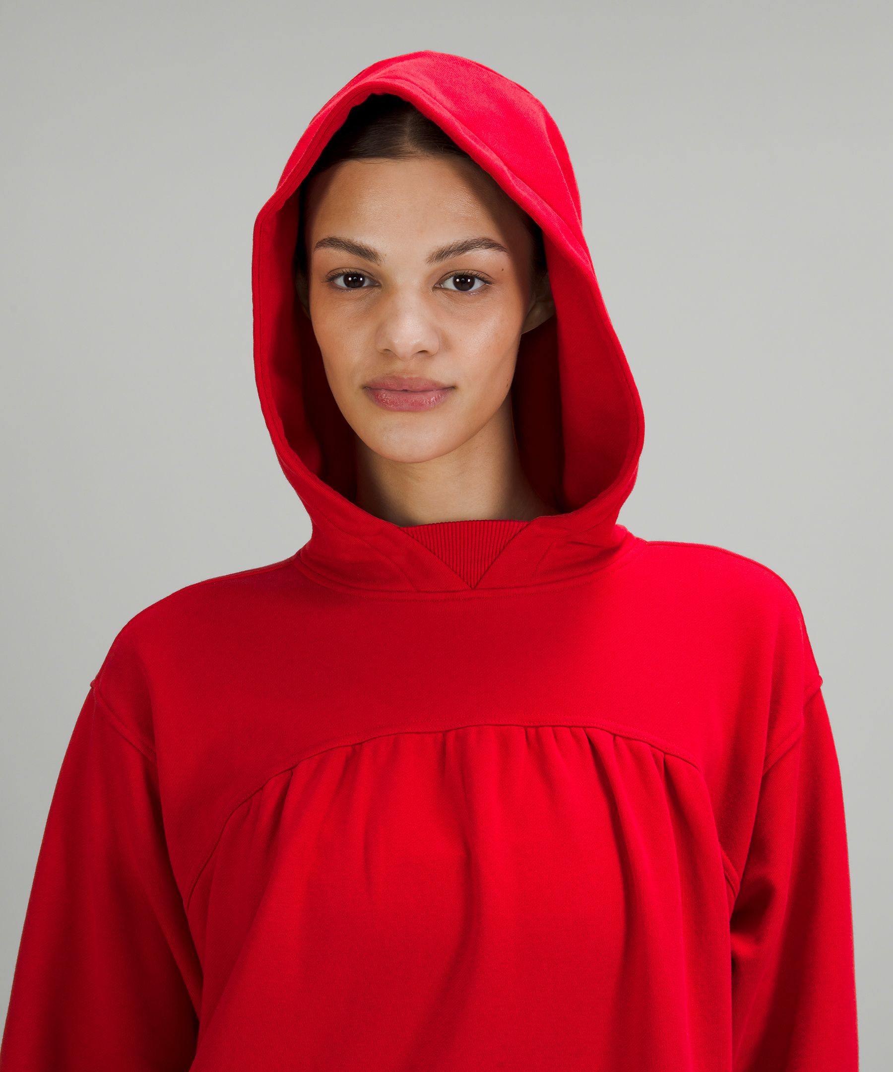 Lunar New Year Relaxed-Fit Hooded Tunic | Women's Hoodies & Sweatshirts