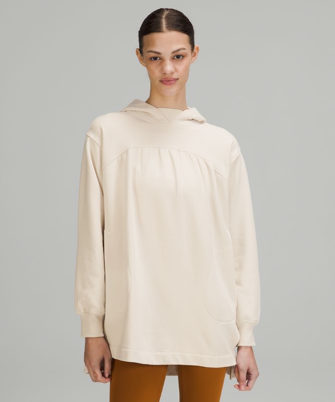 New Year Relaxed-Fit Hooded Tunic