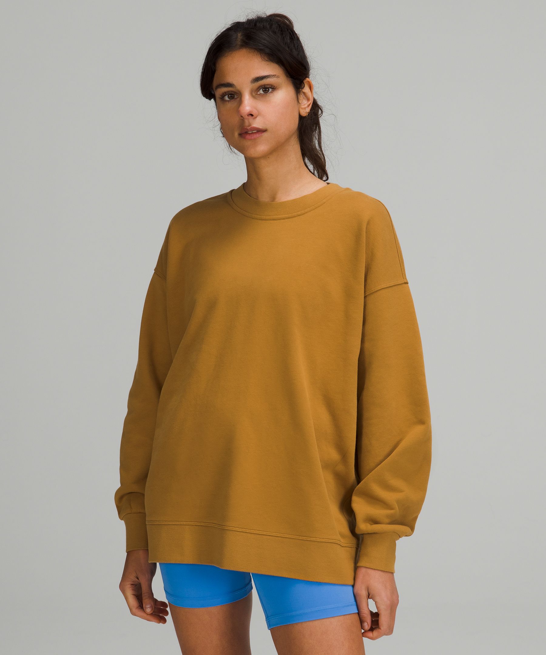 Lululemon Perfectly Oversized Crew In Spiced Bronze ModeSens