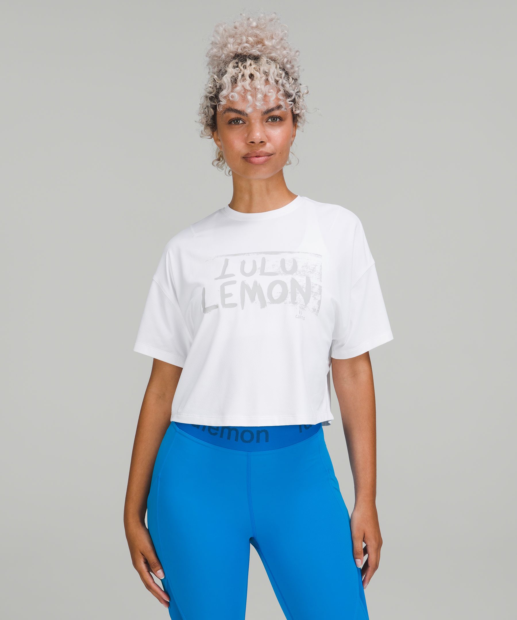 Lululemon Abrasion-Resistant Training T-Shirt - Summer Glow - lulu