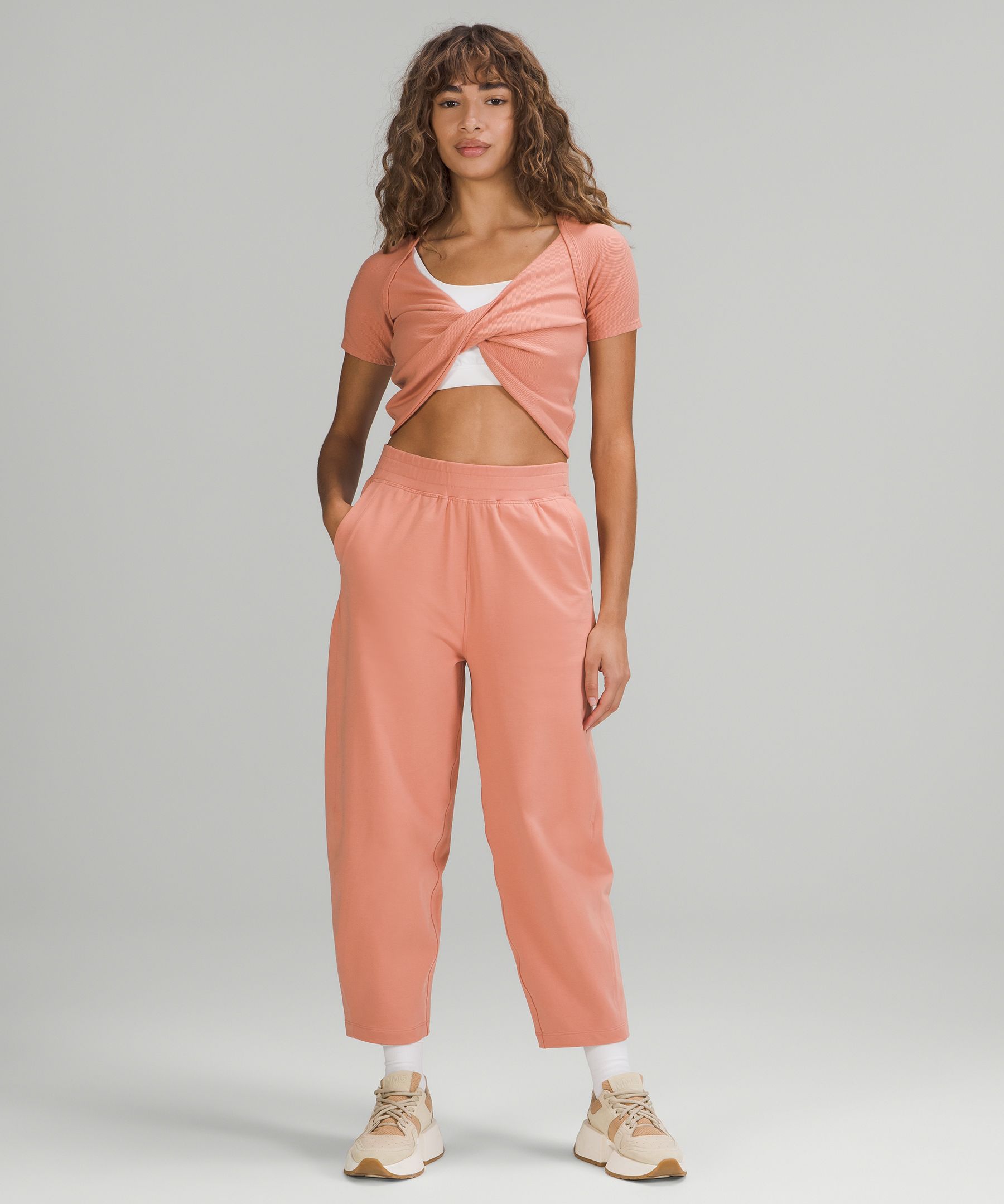 Twist Front Ultra-Crop Top