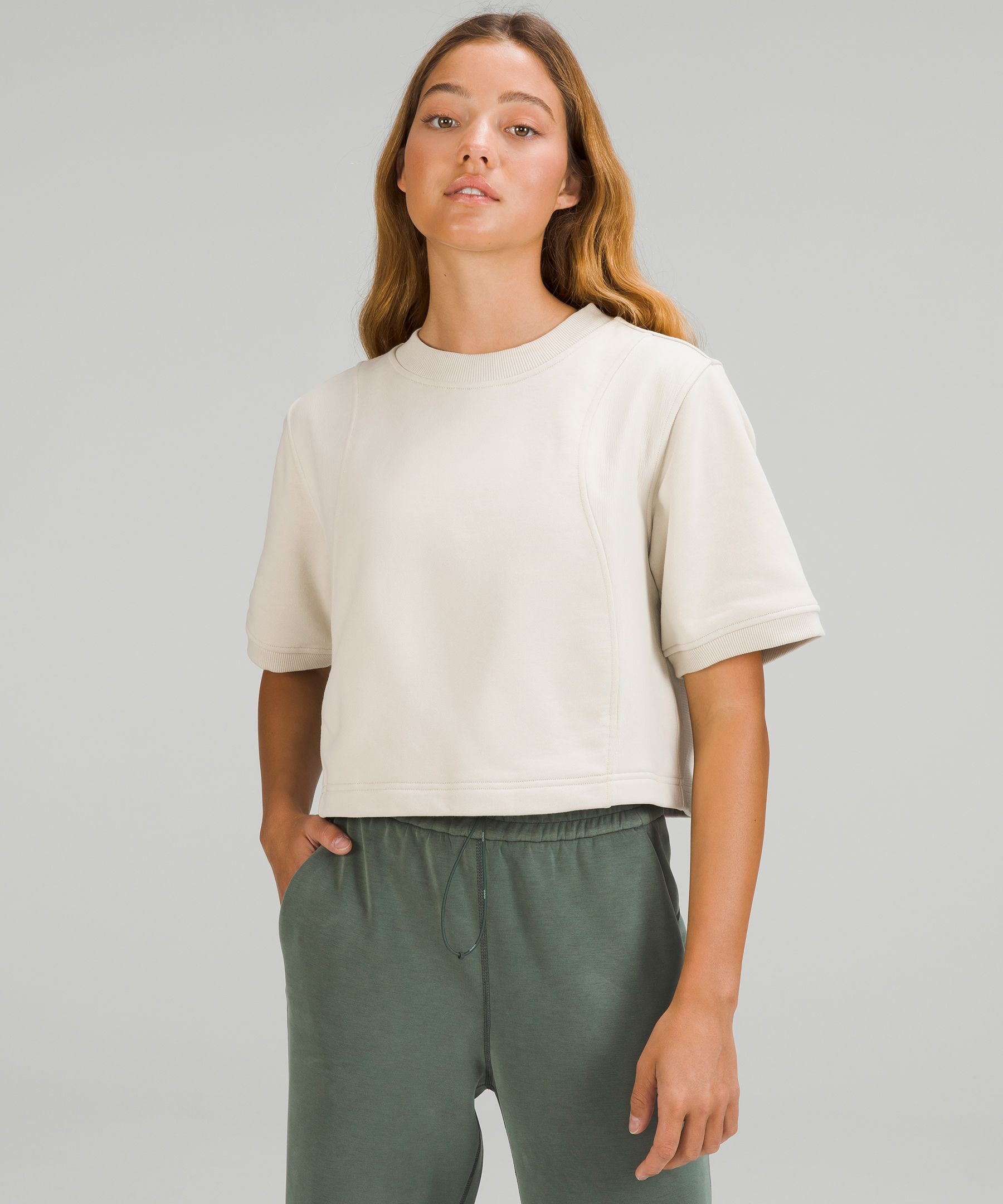 Lululemon Cotton French Terry + Swift T-Shirt