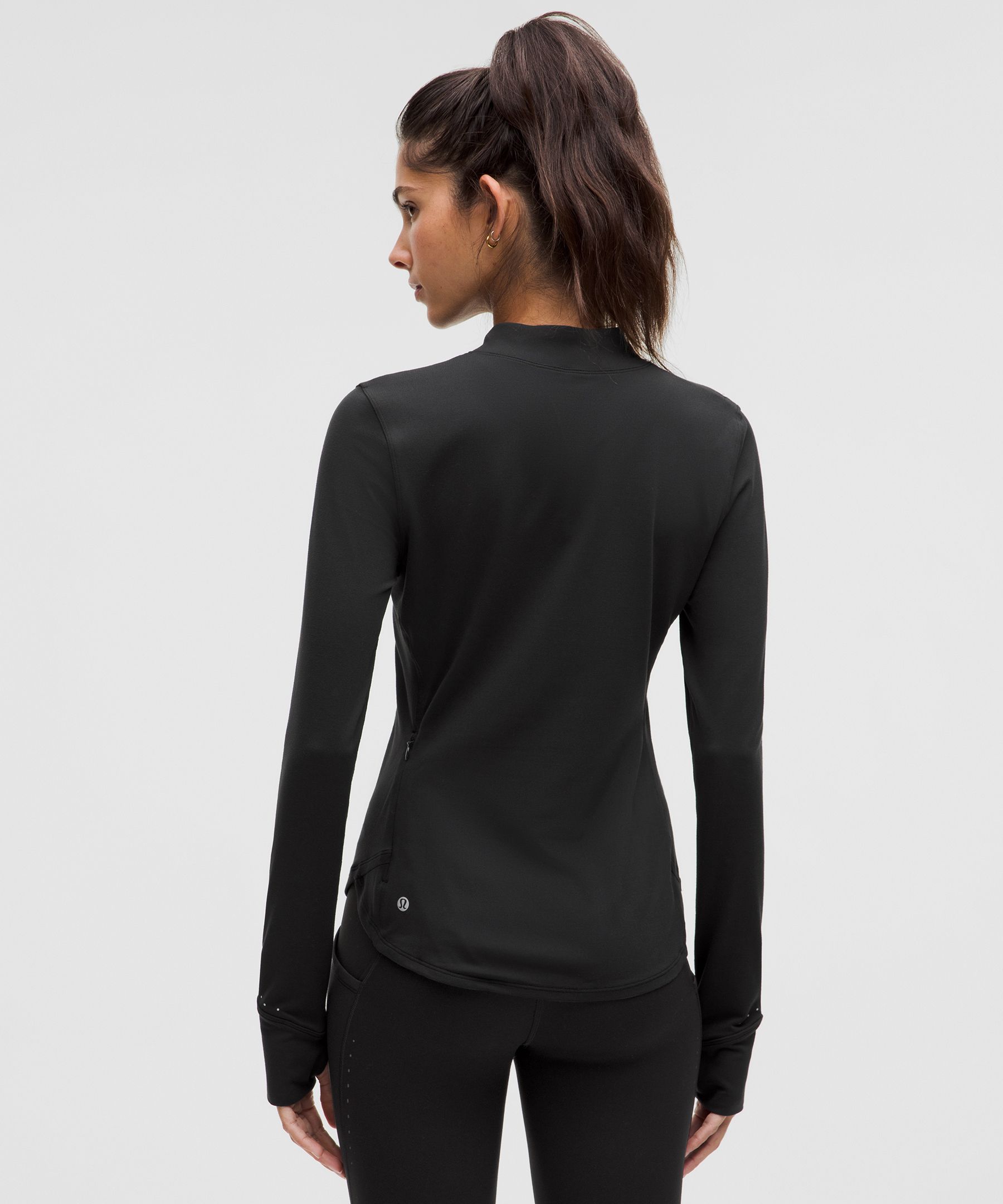 Rulu Running Mockneck Long-Sleeve Shirt