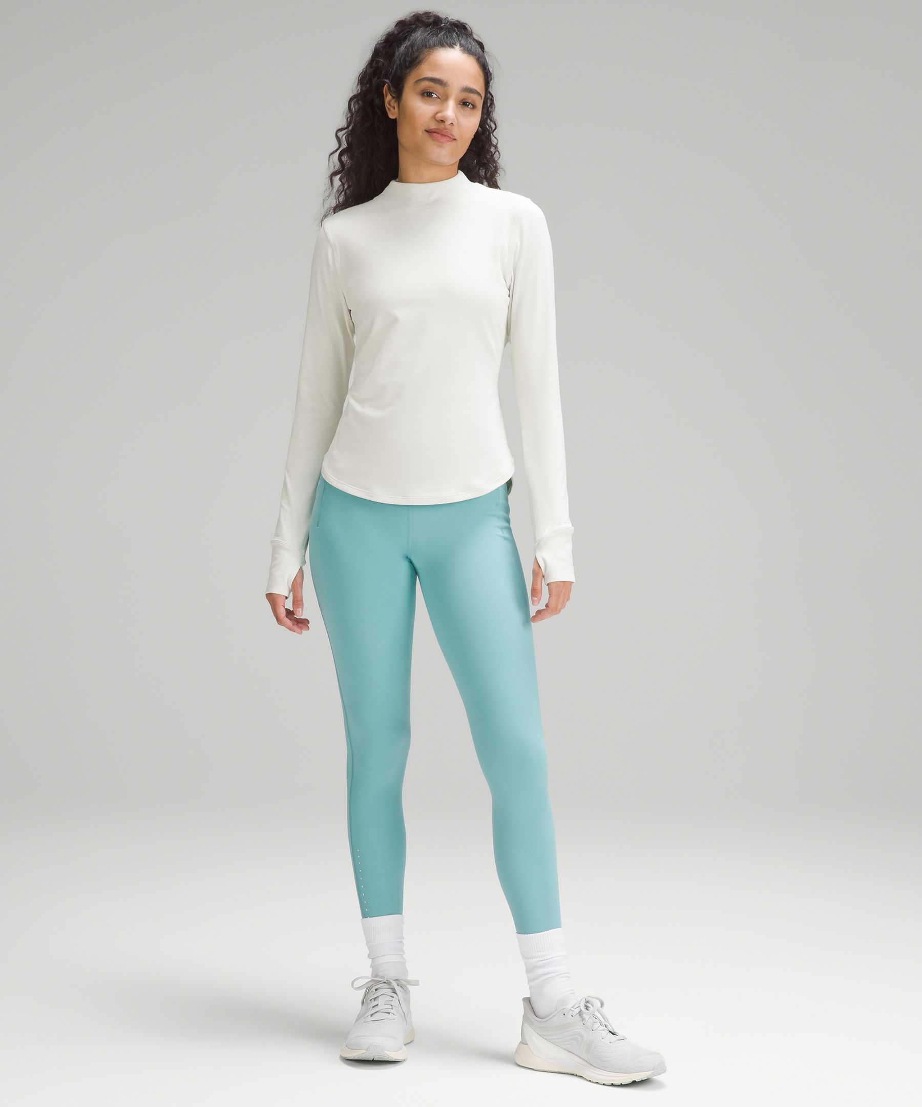 Lululemon athletica Rulu Running Long-Sleeve Mockneck