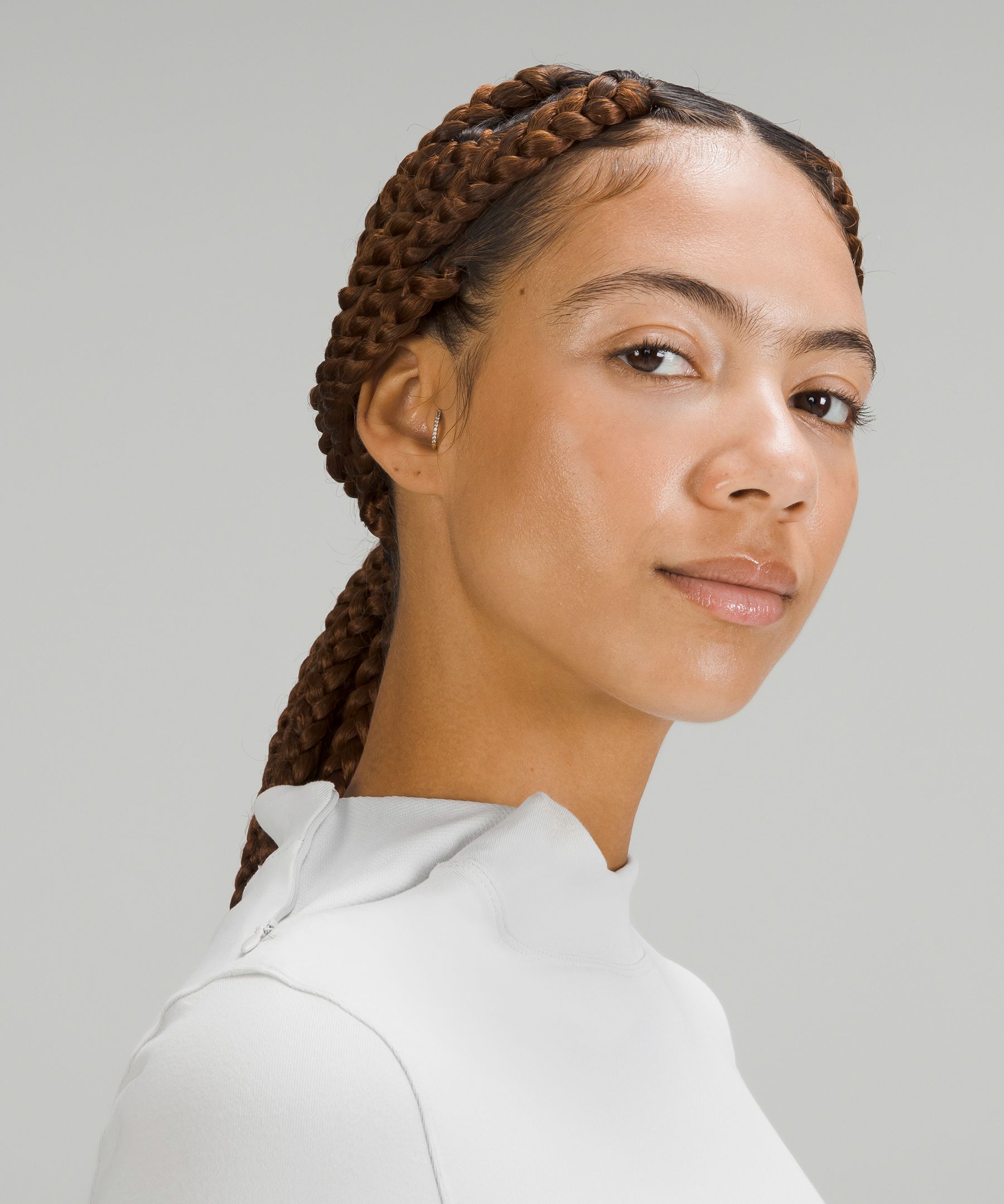 Rulu Running Mockneck Long-Sleeve Shirt