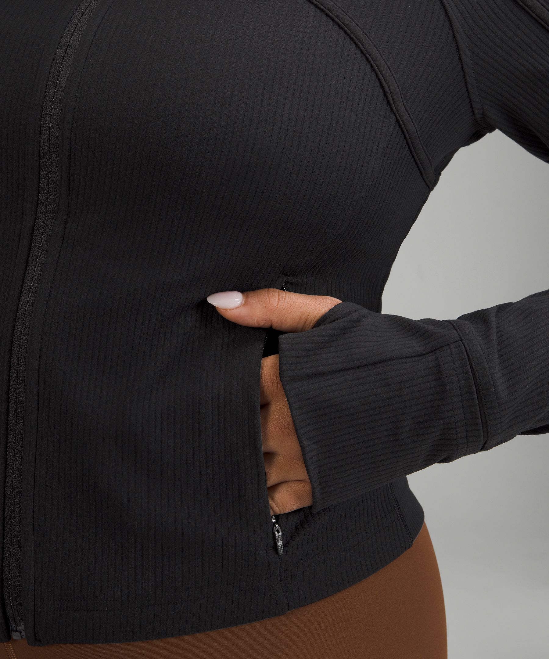 Ribbed Nulu Cropped Define Jacket | Lululemon UK