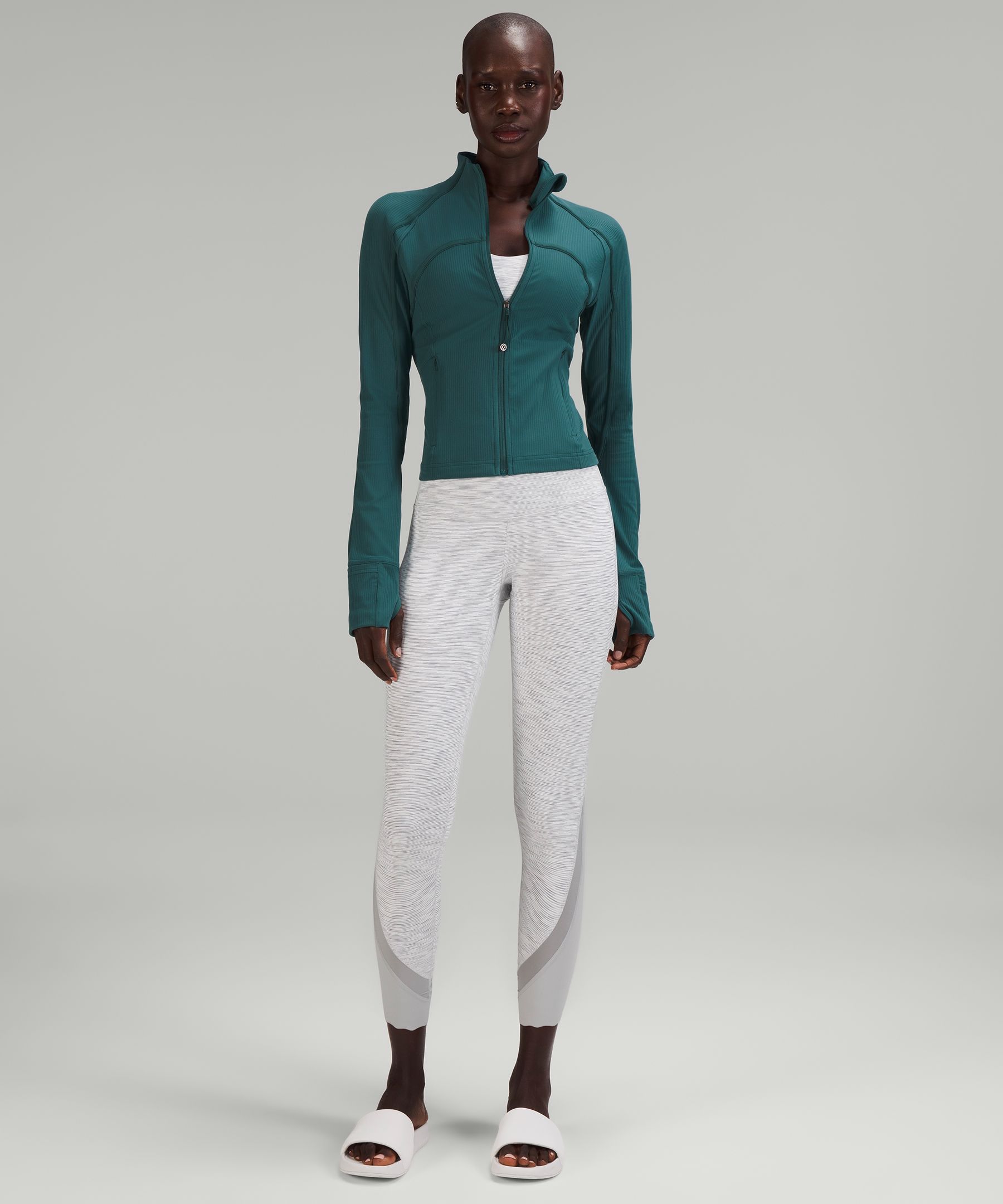 Ribbed Nulu Cropped Define Jacket Lululemon AU