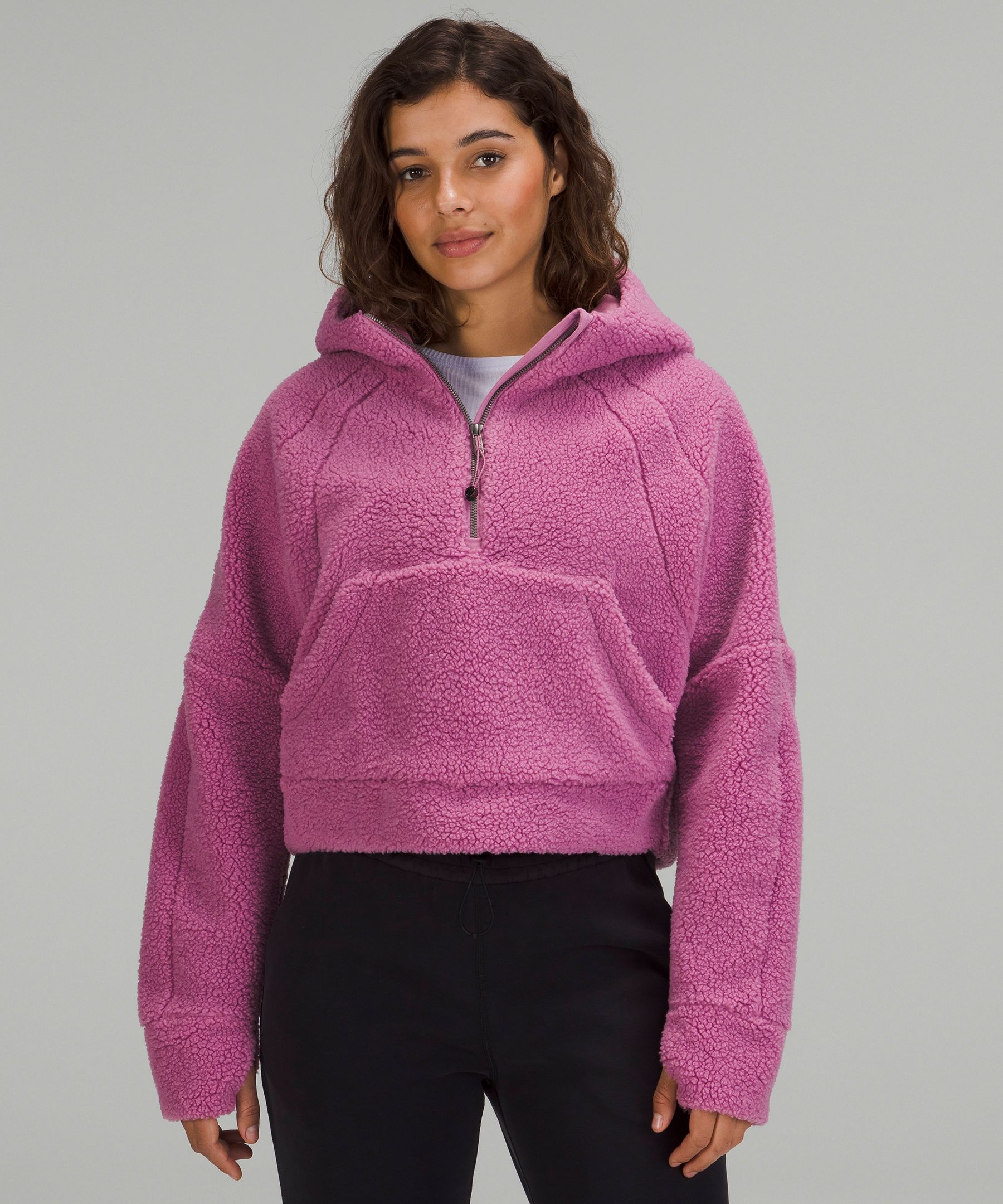 lululemon lululemon Scuba Oversized Half-Zip Fleece Hoodie, Women's  Hoodies & Sweatshirts