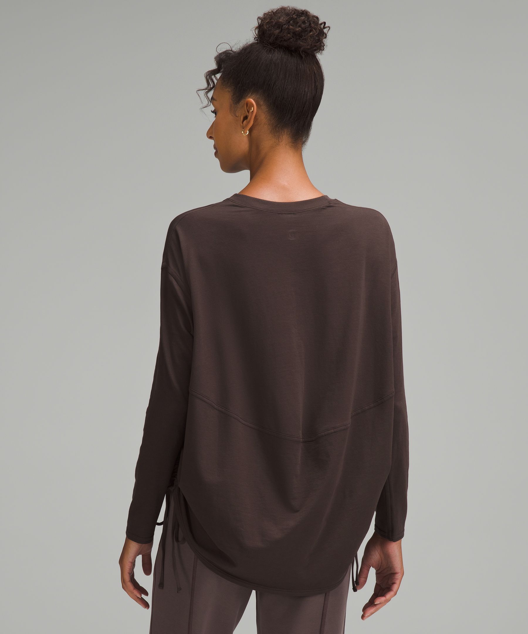 Lululemon Pima Cotton Side-cinch Long-sleeve Shirt