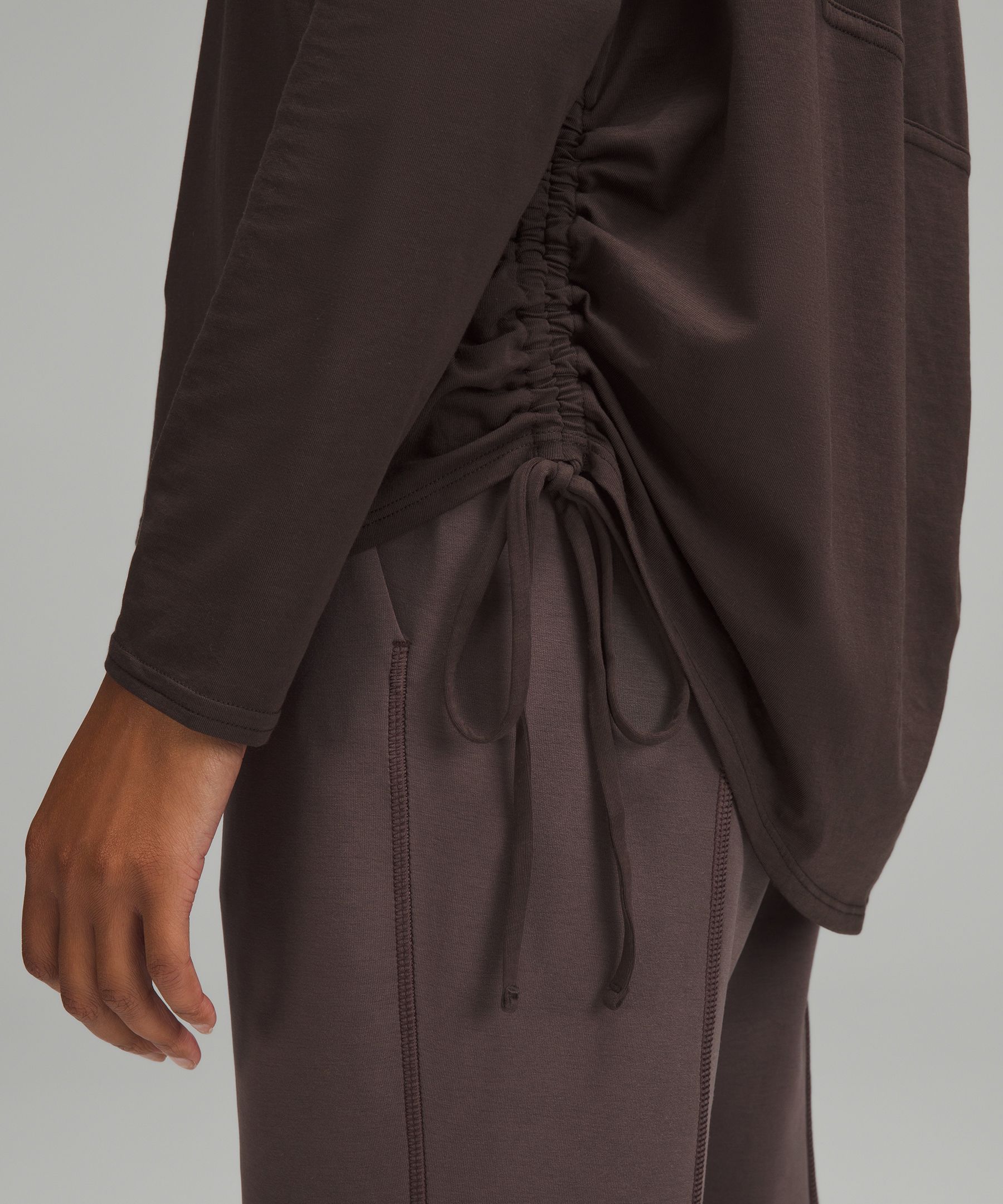 Lululemon Pima Cotton Side-cinch Long-sleeve Shirt