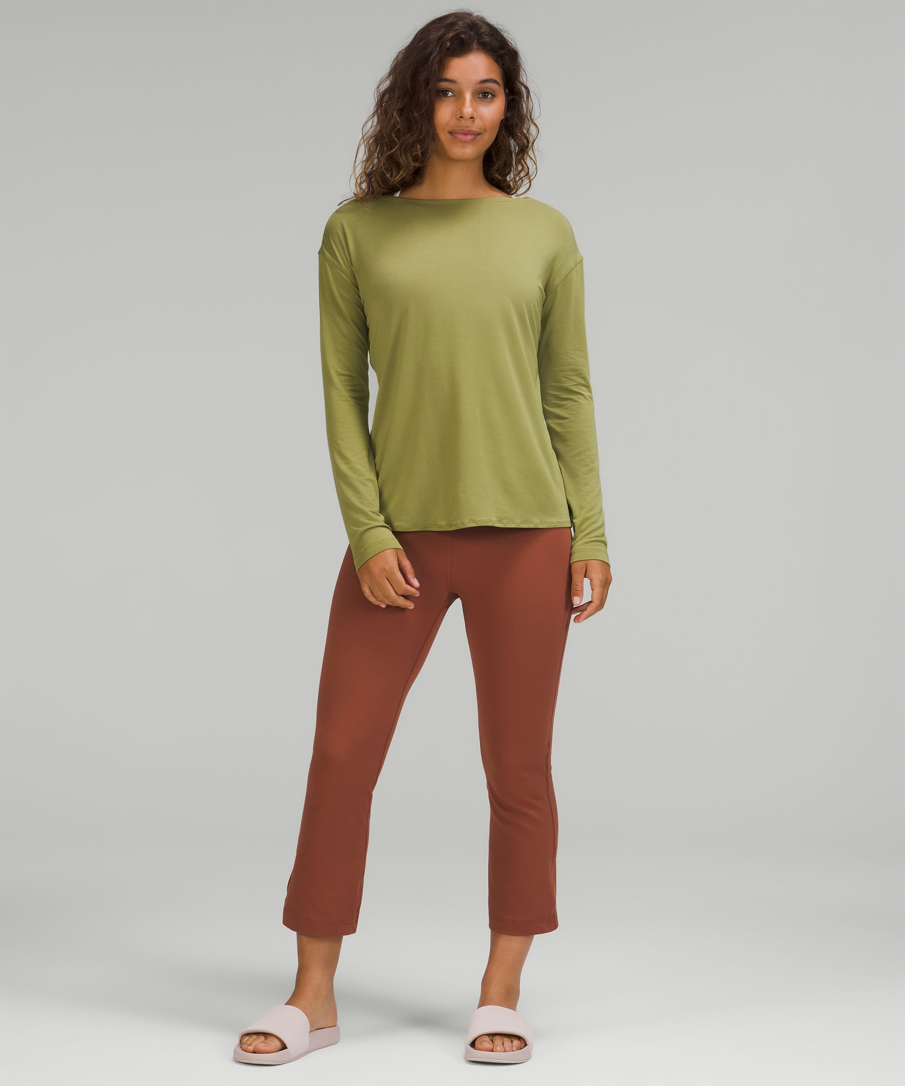 Lululemon athletica Love Modal Fleece Long-Sleeve Shirt, Women's Long  Sleeve Shirts