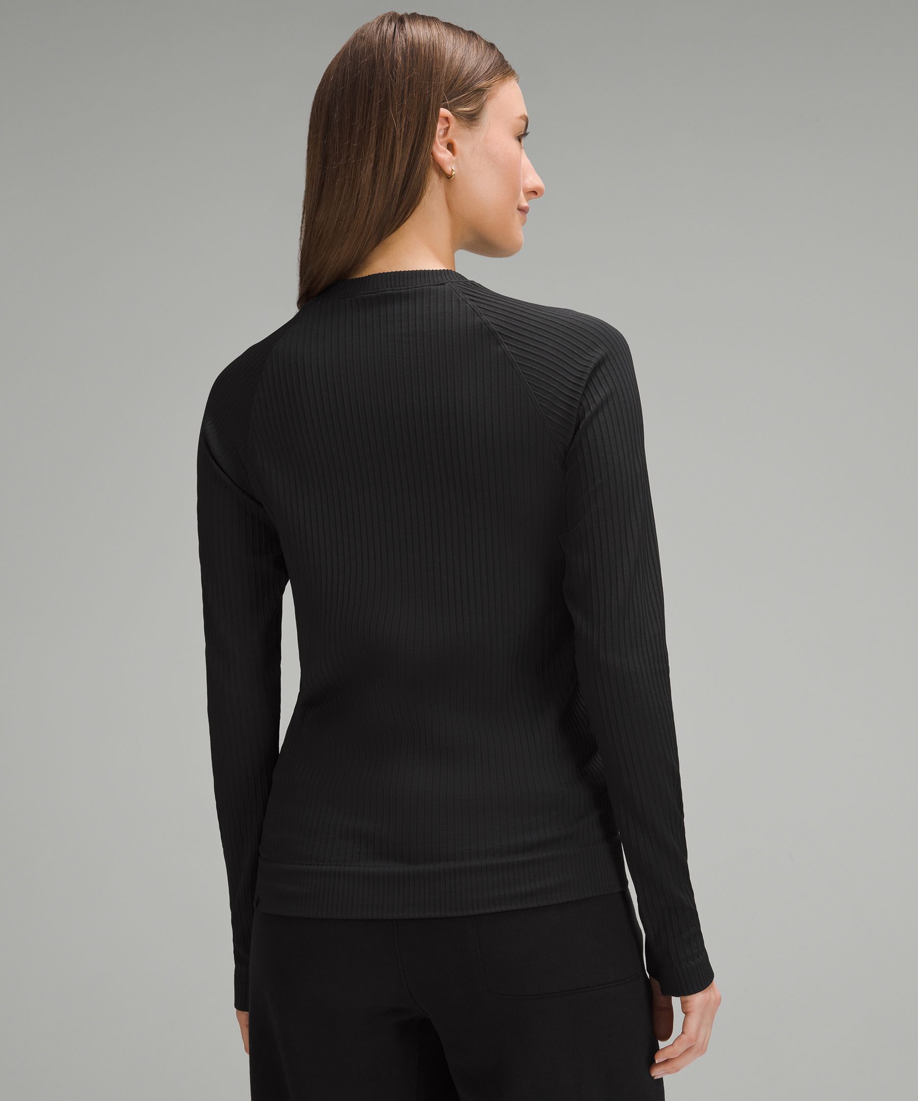 Lululemon Rest less Pullover - Black / Black (First Release) - lulu fanatics