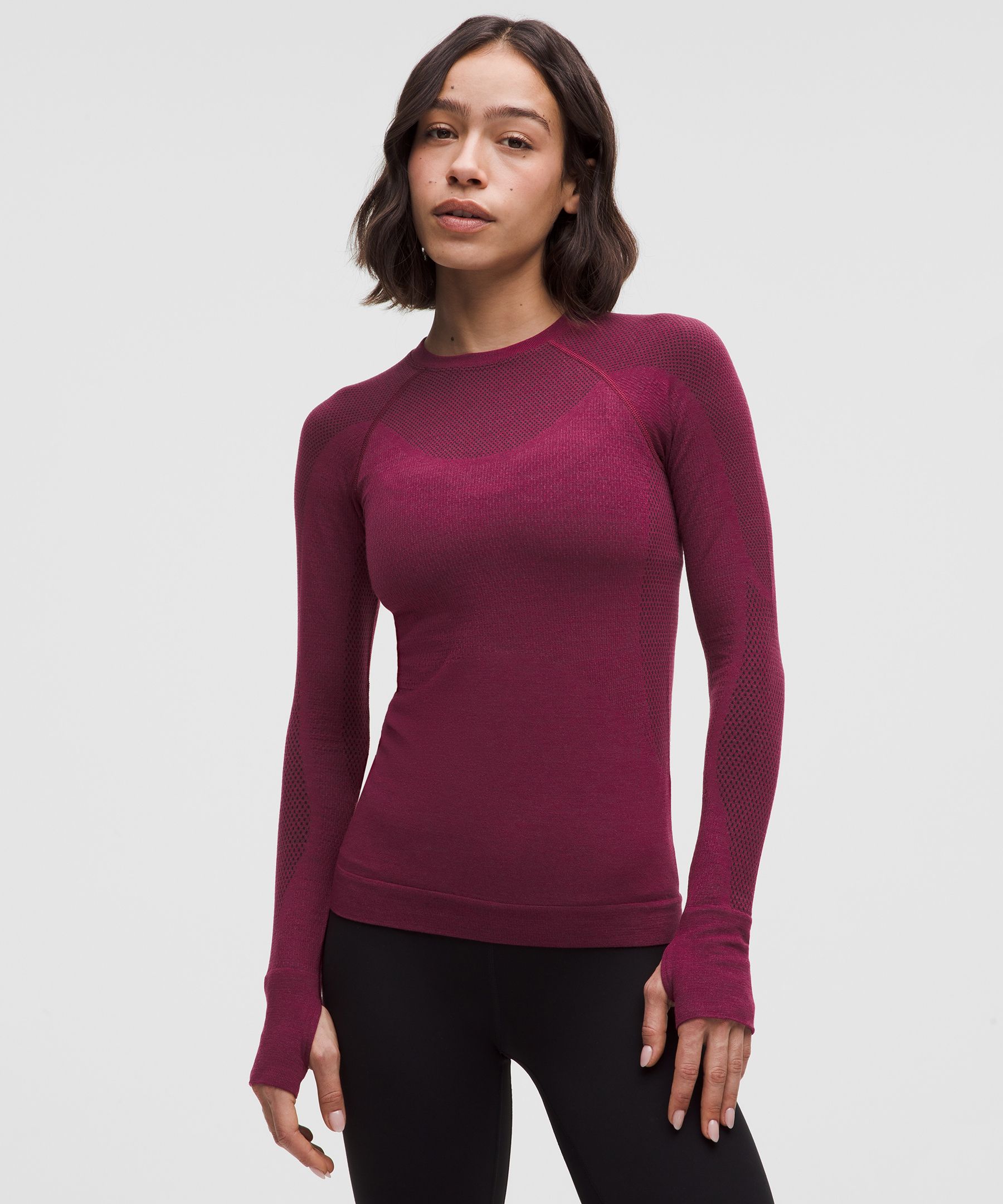 Lululemon athletica Keep the Heat Thermal Long-Sleeve Shirt, Women's Long  Sleeve Shirts