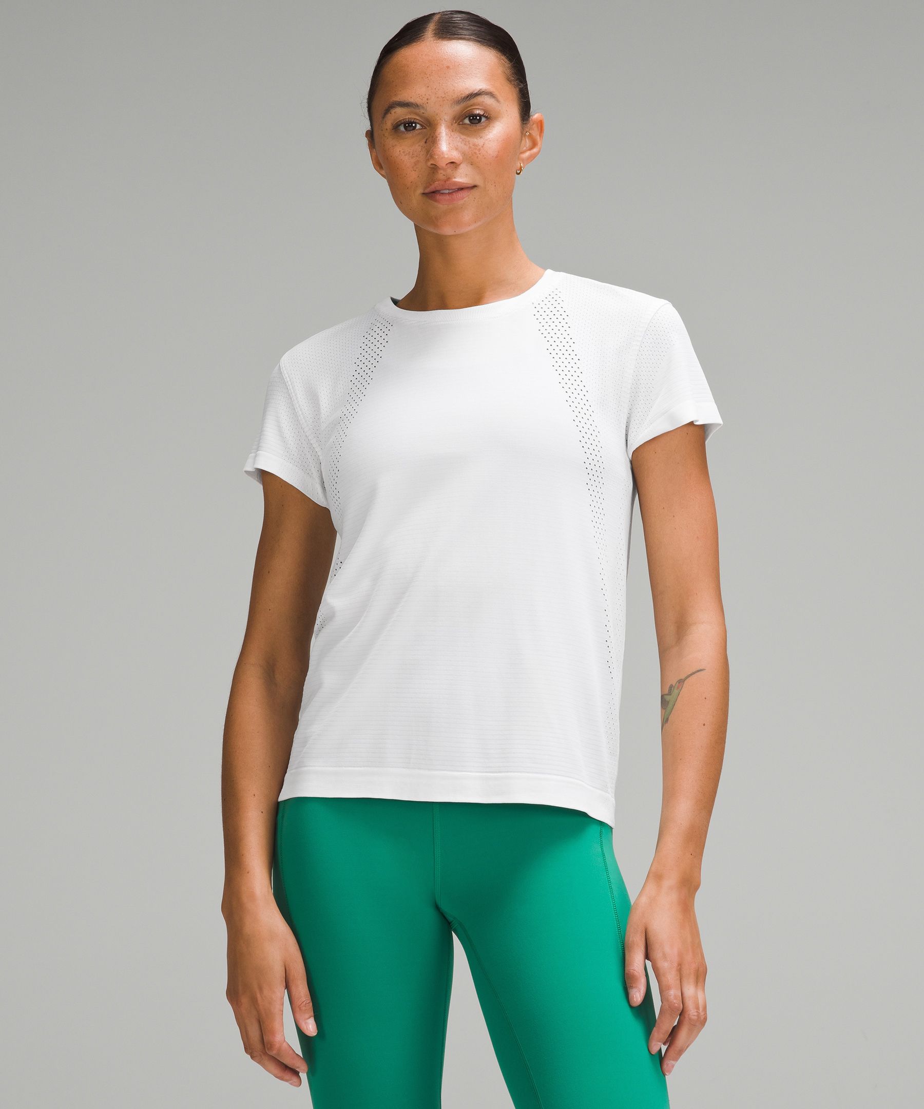 Lululemon athletica License to Train Classic-Fit T-Shirt, Women's Short  Sleeve Shirts & Tee's