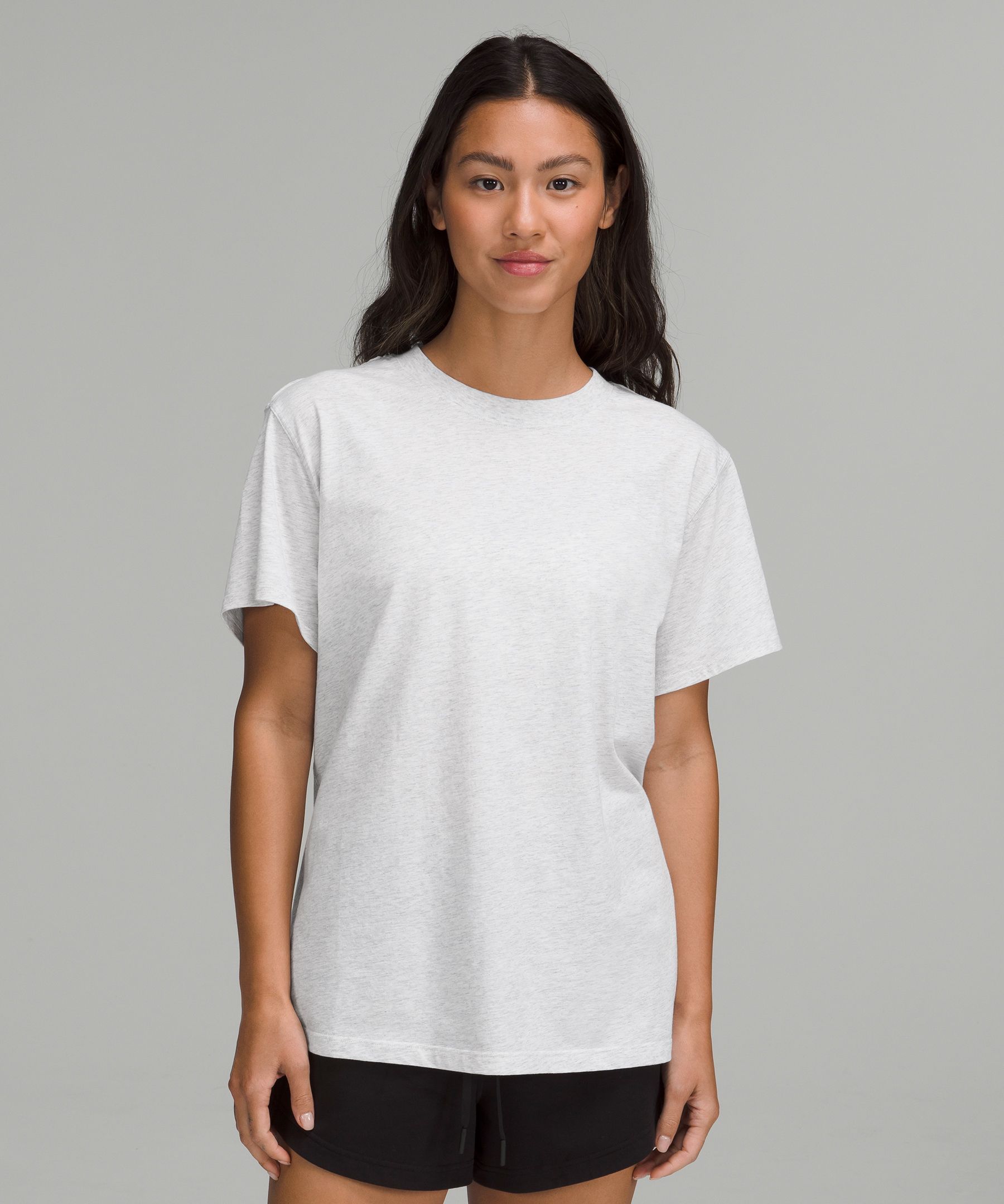 Cotton T-shirt in White