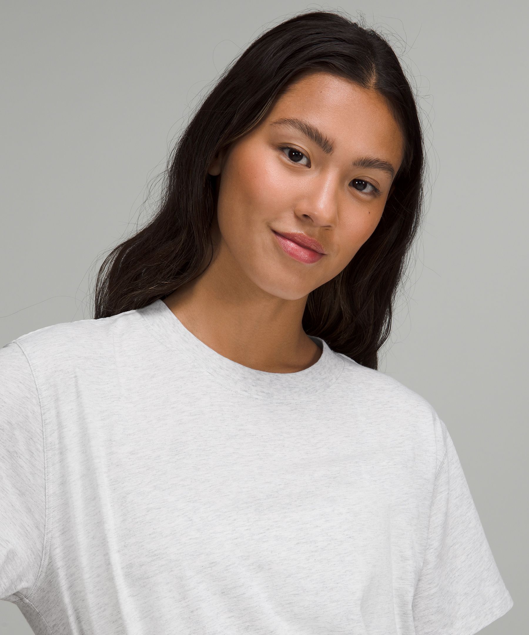 LULULEMON HEATHERED CORE ULTRA LIGHT GREY ALL YOURS TEE – Barry's Shop