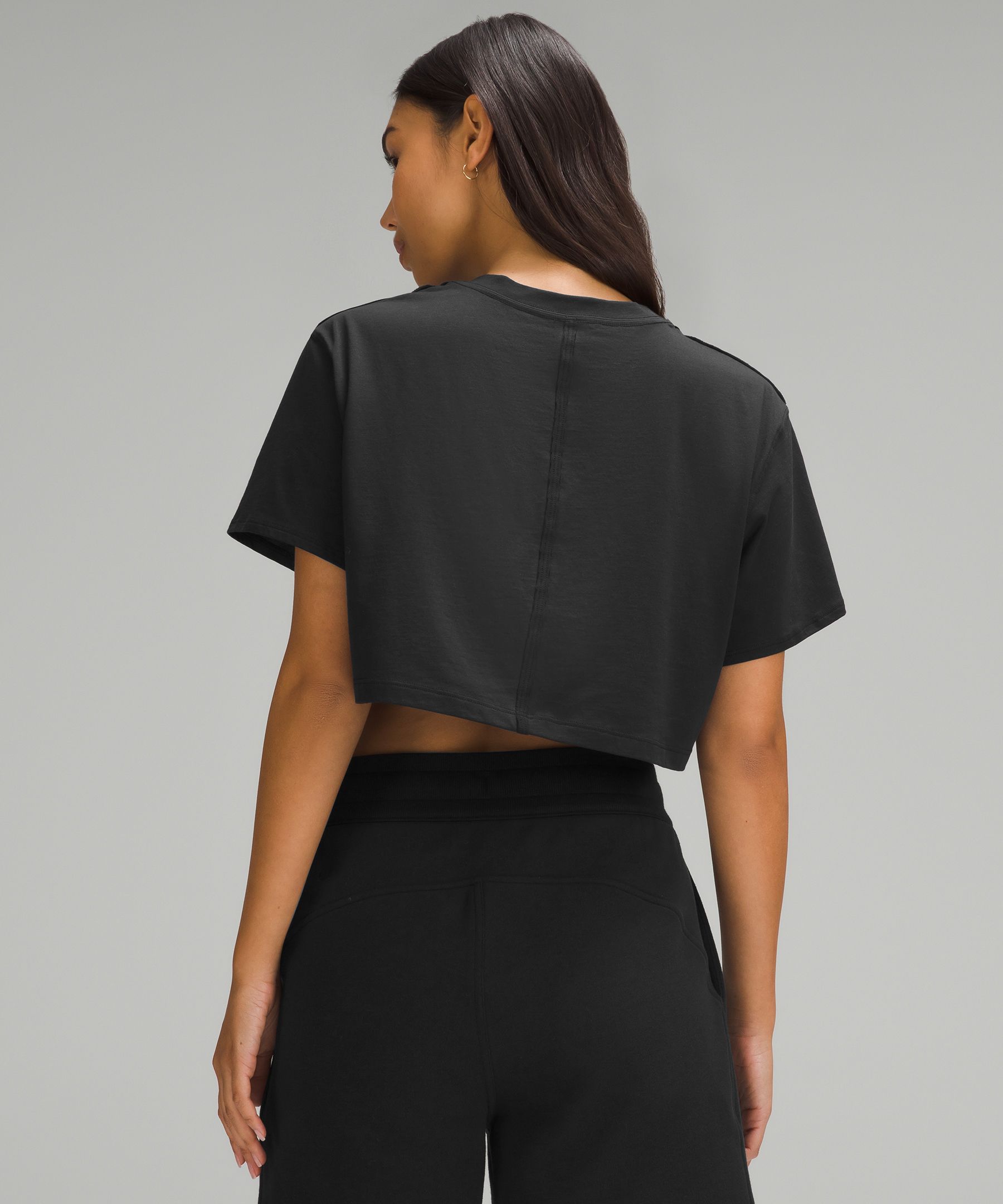 Does anyone have this CRZ Yoga Lululemon All Yours Cropped T-shirt