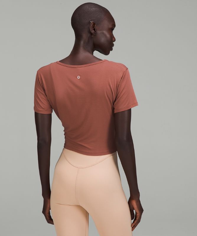 Modal-Blend Yoga Short Sleeve Shirt