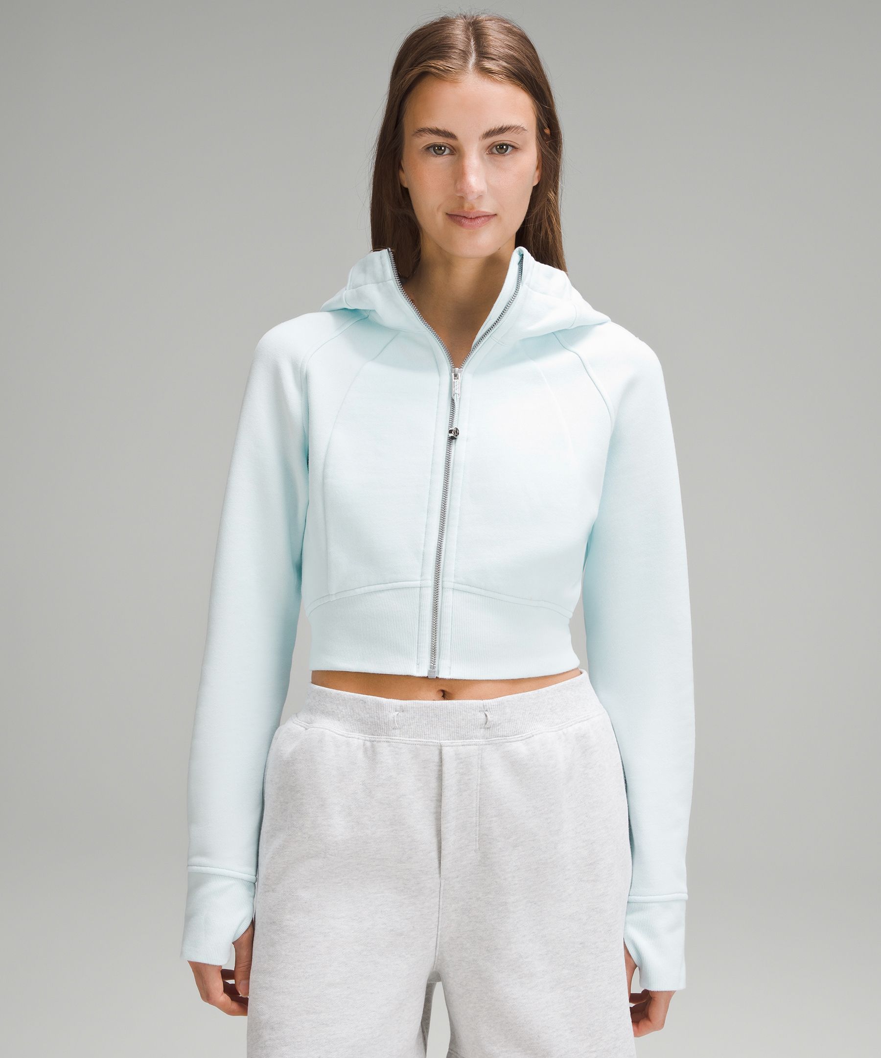 Lululemon Scuba Full-zip Cropped Hoodie