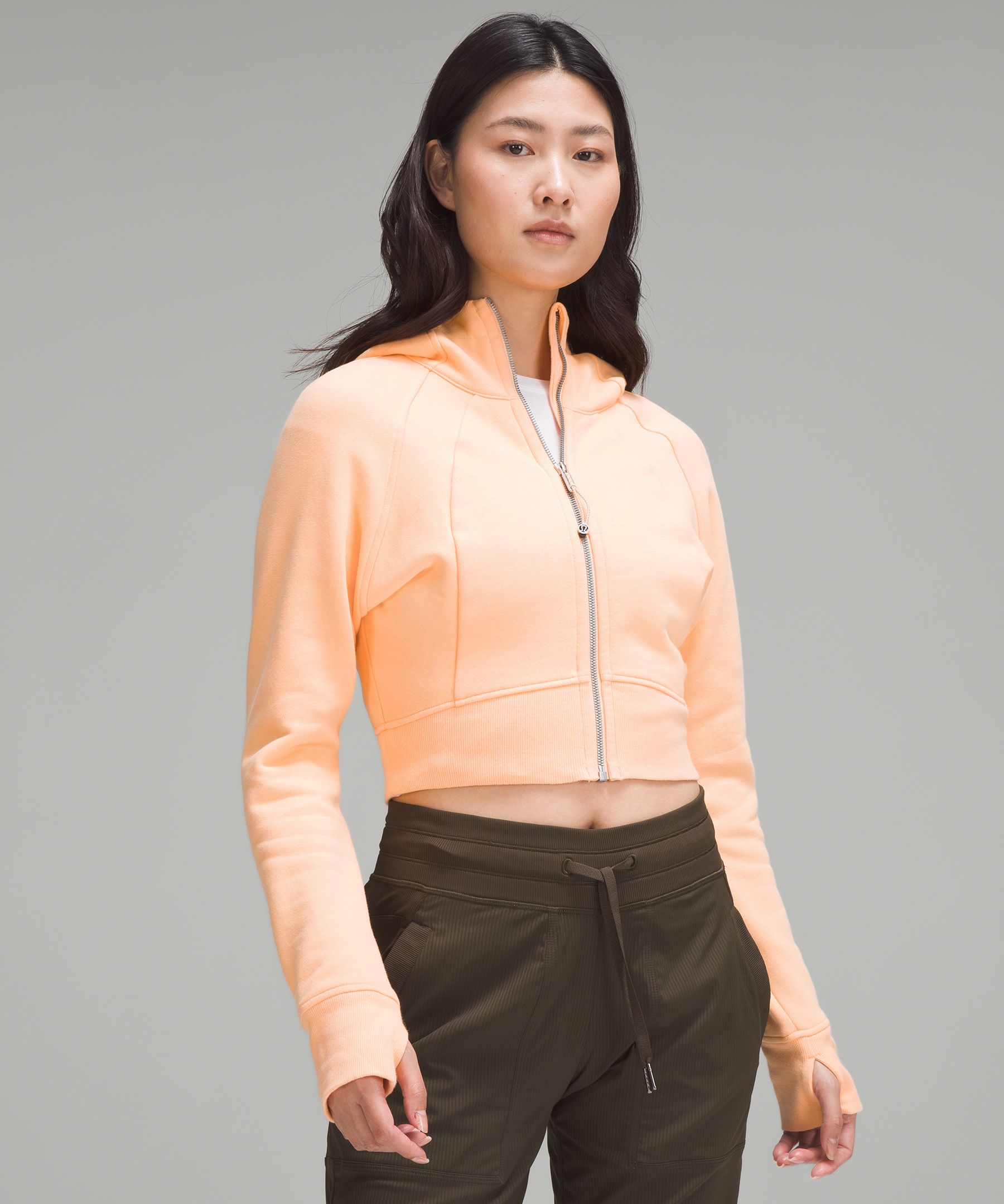 OVERSIZED SCUBA EFFECT TOP - Orange