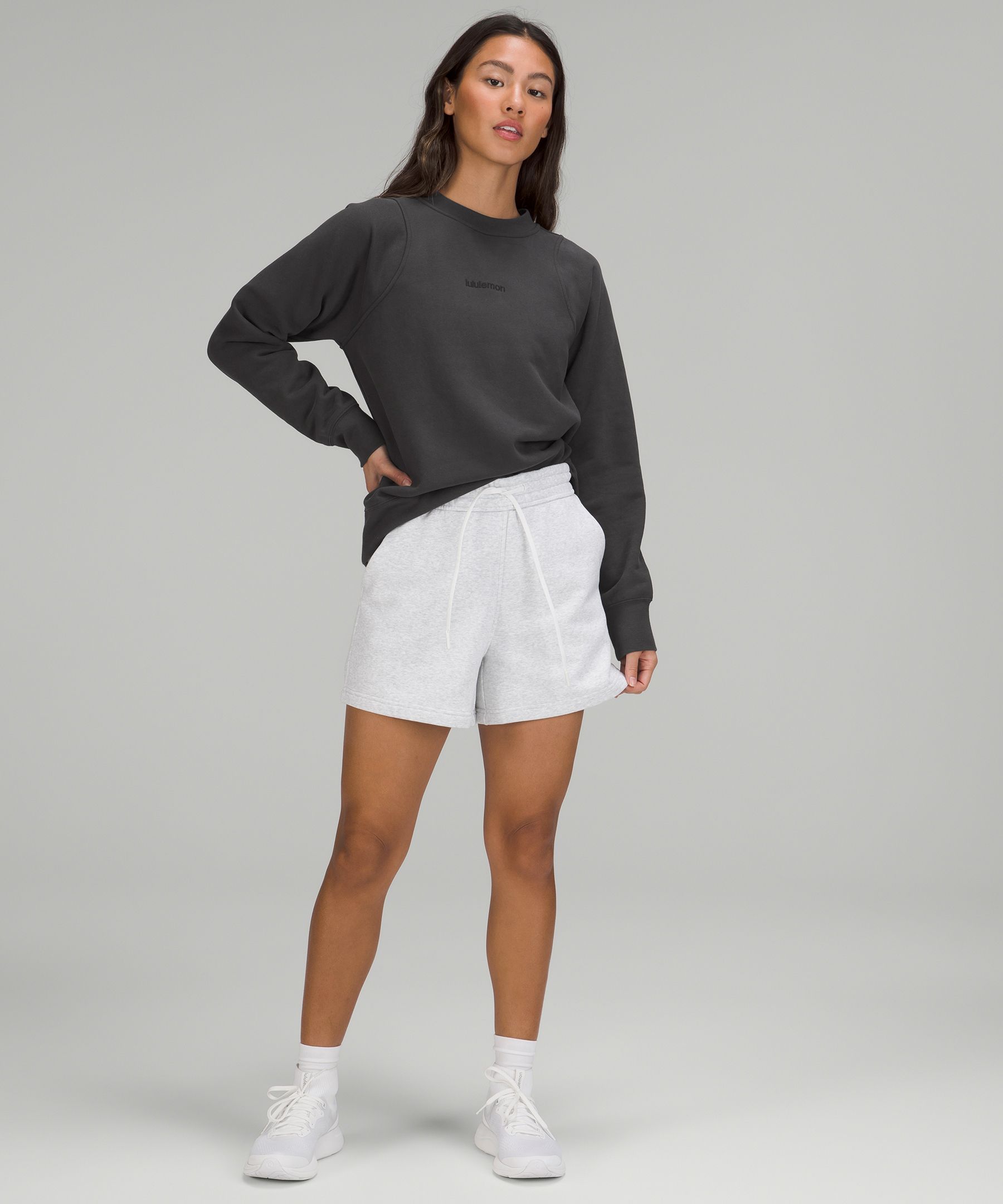 Staple piece imo: Loungeful Crewneck Pullover *Embroidered in graphite grey  (4) : r/lululemon