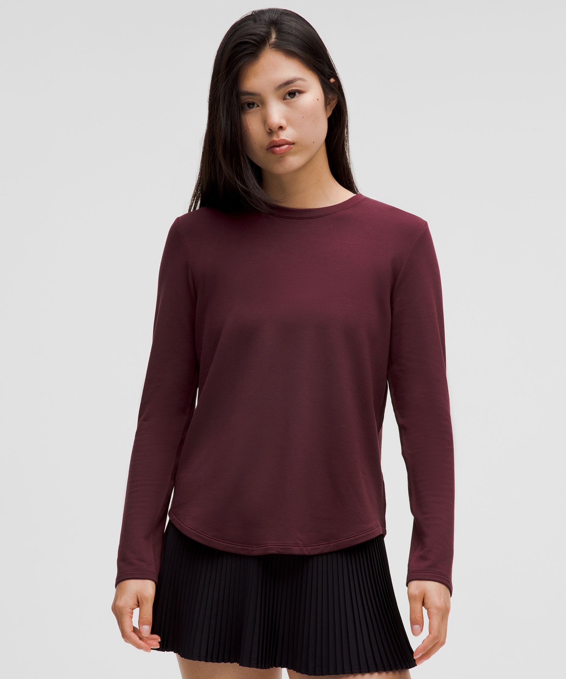 Love Modal Fleece Long-Sleeve Shirt