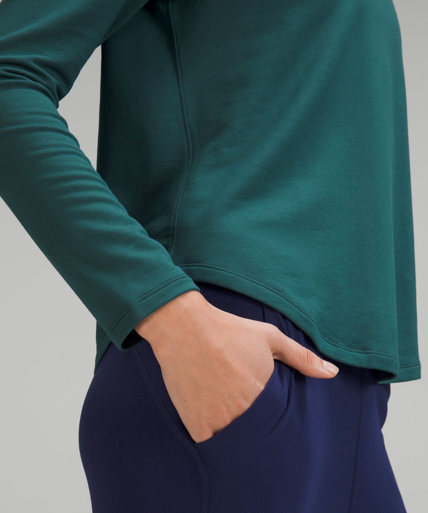 Lululemon athletica Love Modal Fleece Long-Sleeve Shirt